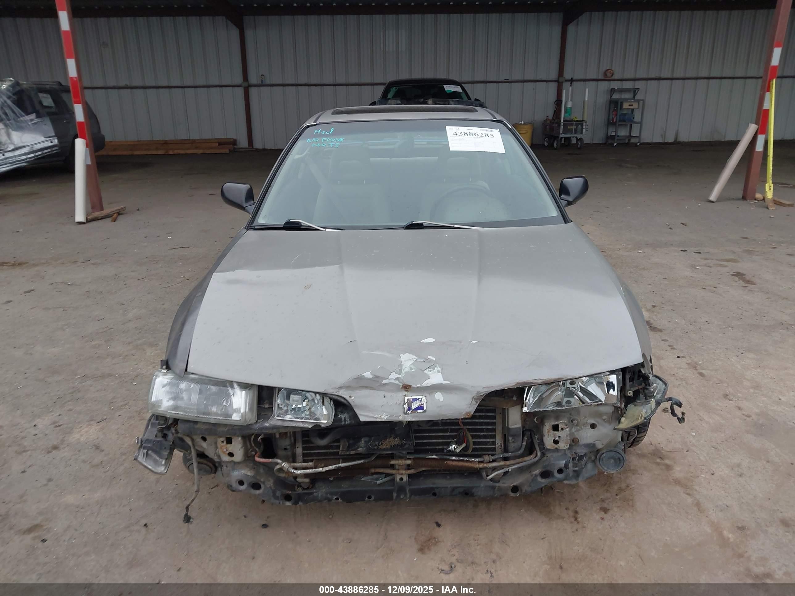 1991 Acura Integra Ls Beige vin: JH4DA9358MS035940
