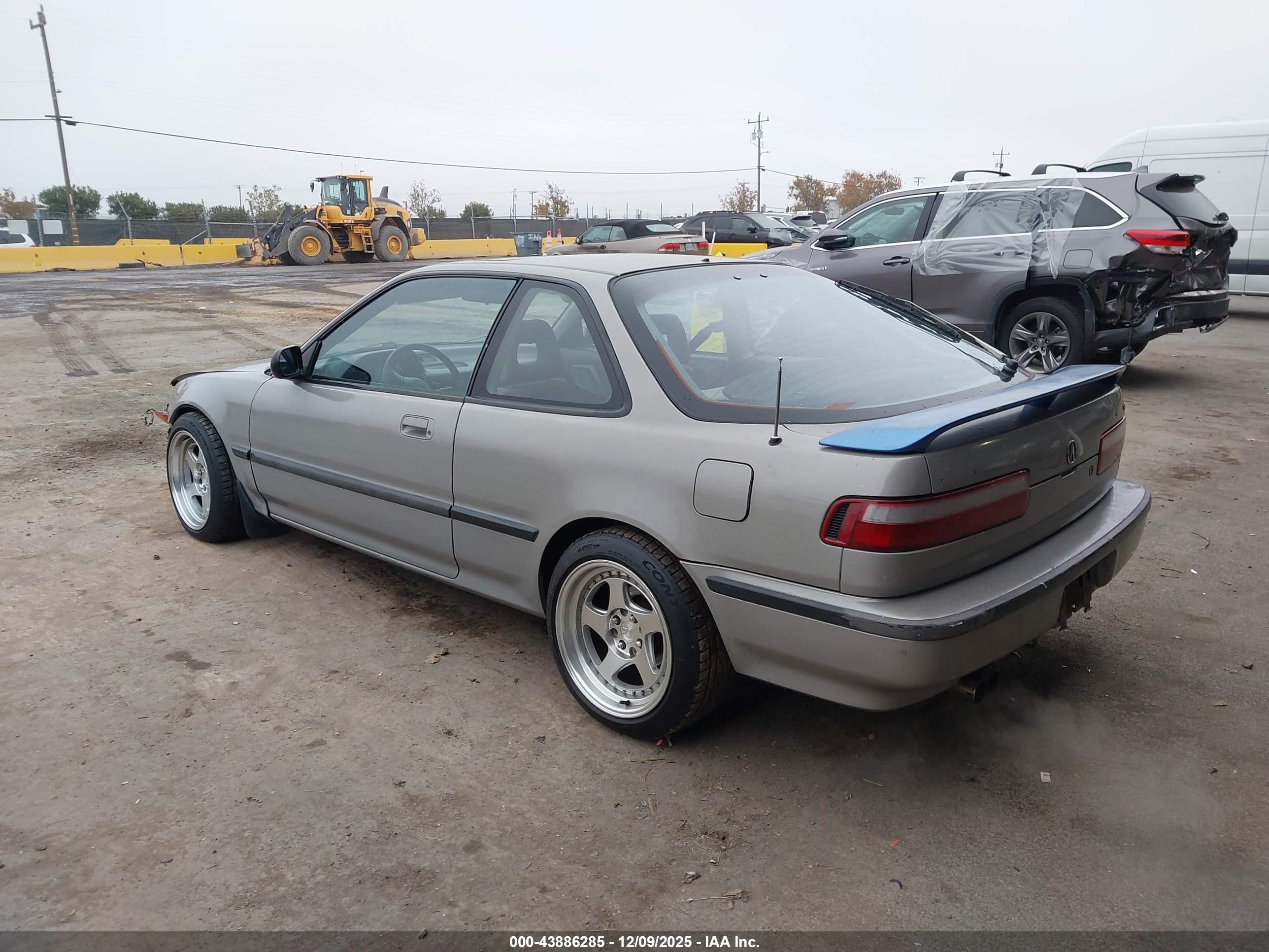 1991 Acura Integra Ls Beige vin: JH4DA9358MS035940