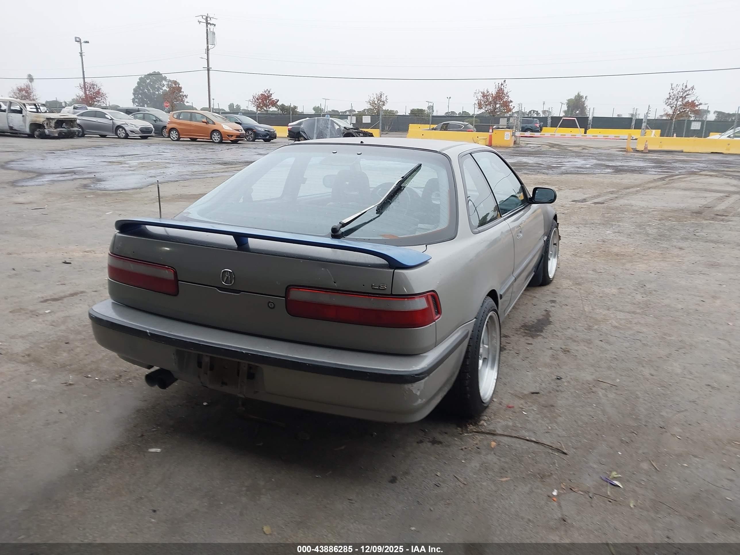 1991 Acura Integra Ls Beige vin: JH4DA9358MS035940