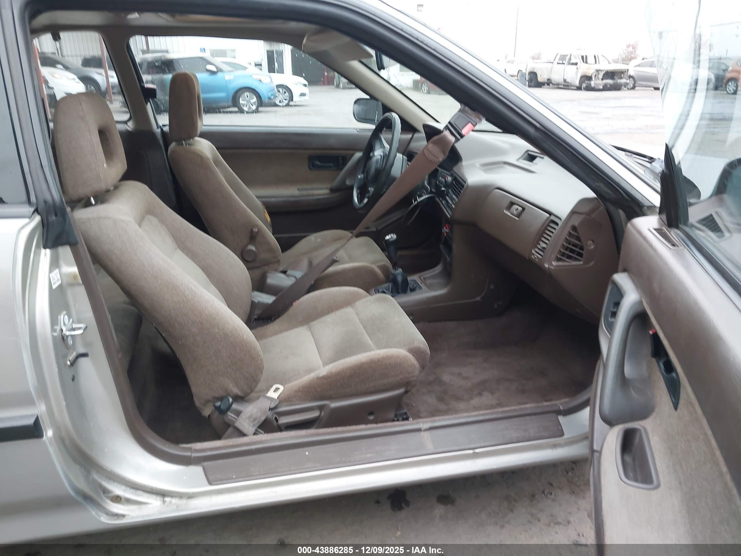 1991 Acura Integra Ls Beige vin: JH4DA9358MS035940