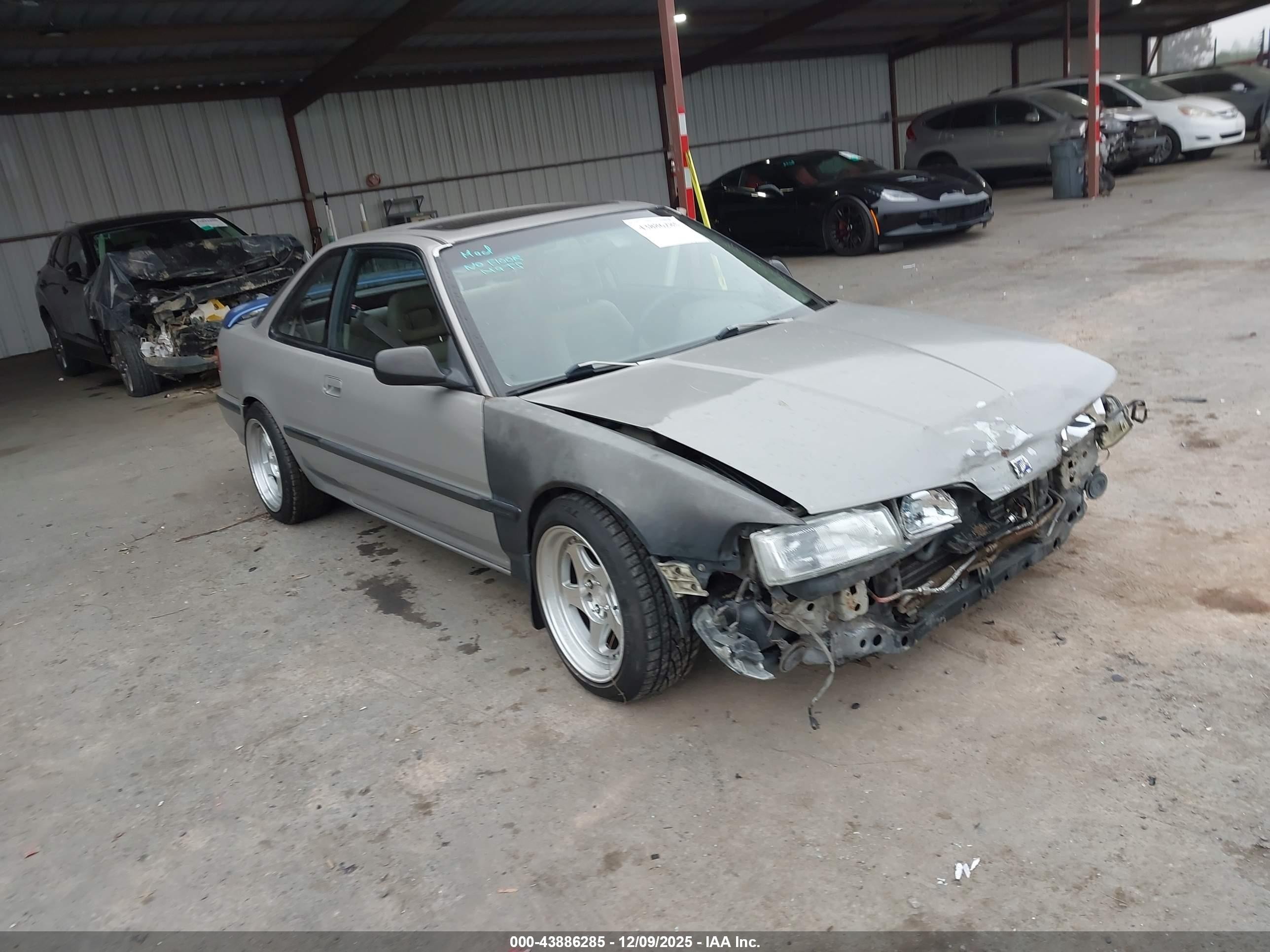 1991 Acura Integra Ls Beige vin: JH4DA9358MS035940
