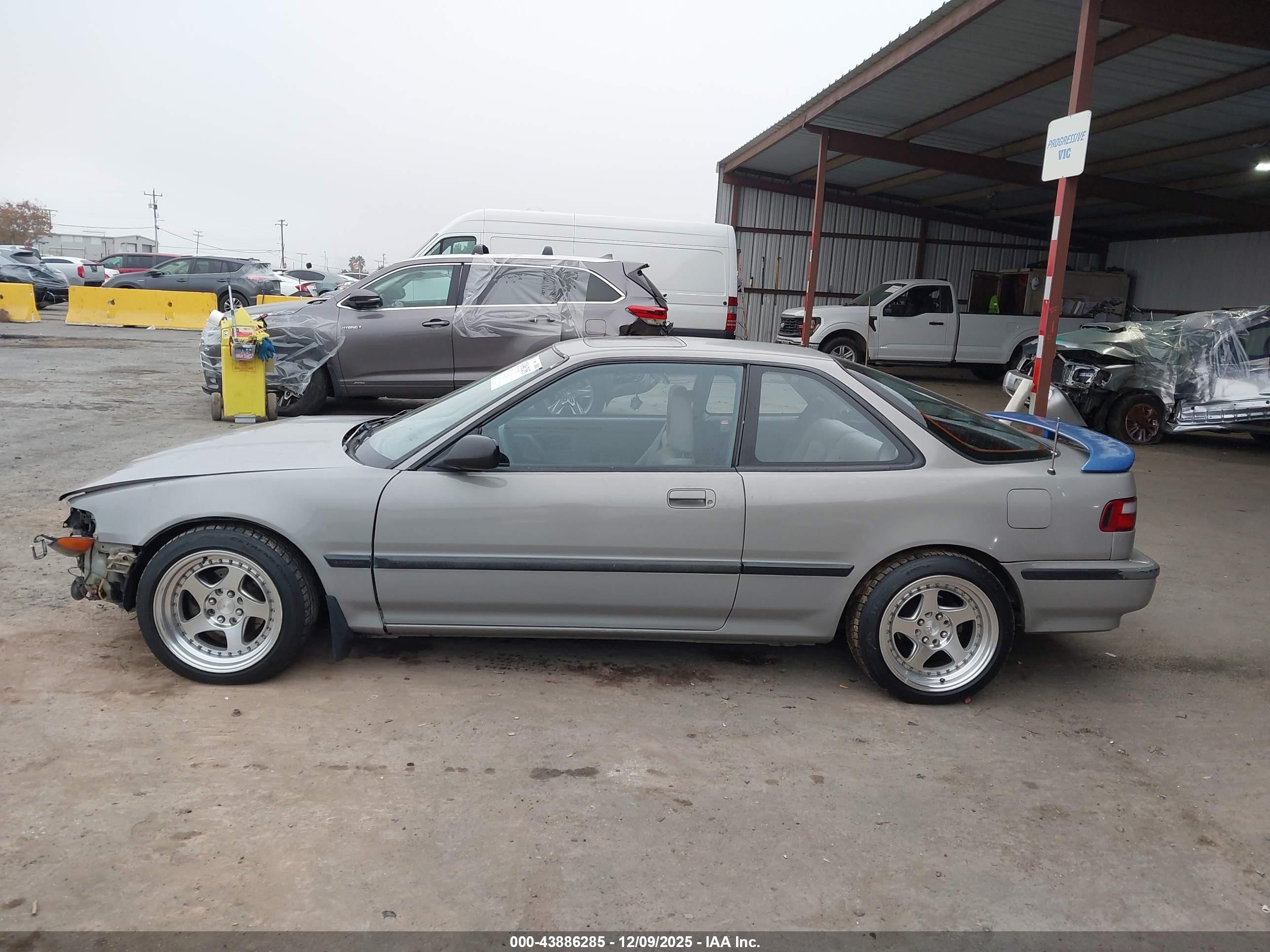 1991 Acura Integra Ls Beige vin: JH4DA9358MS035940
