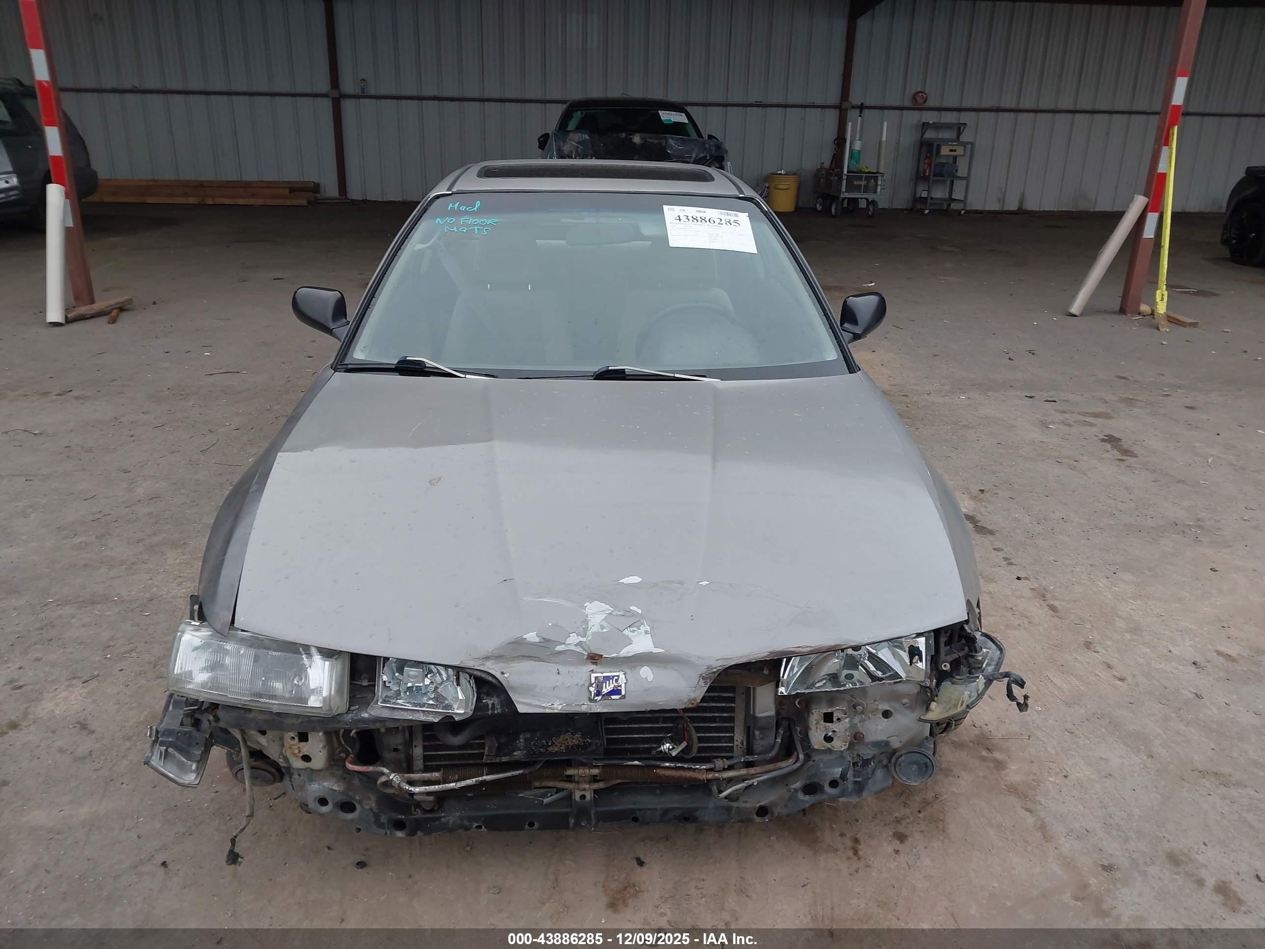 1991 Acura Integra Ls Beige vin: JH4DA9358MS035940