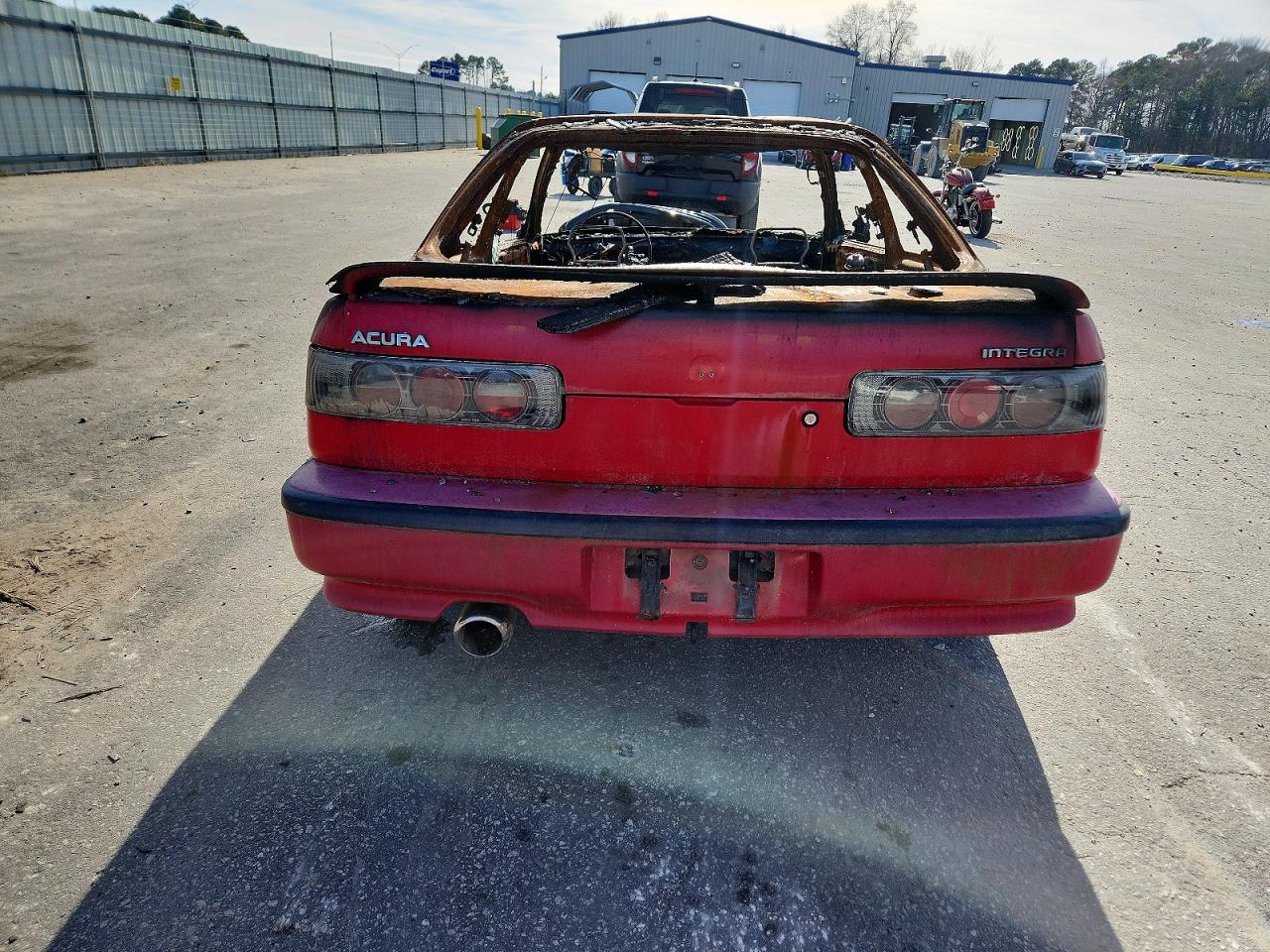 1992 Acura Integra Gs Red vin: JH4DA9360NS000710