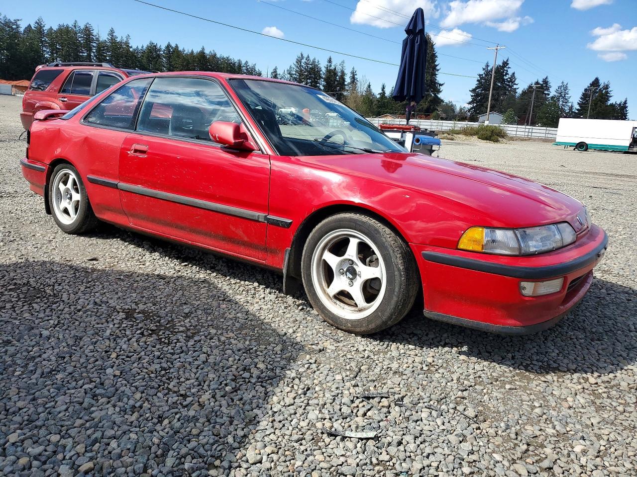 1992 Acura Integra Gs Red vin: JH4DA9368NS030585