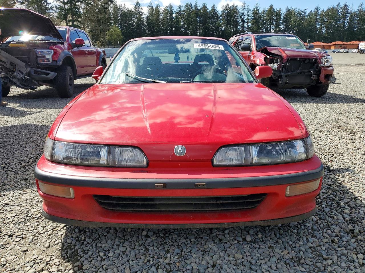 1992 Acura Integra Gs Red vin: JH4DA9368NS030585