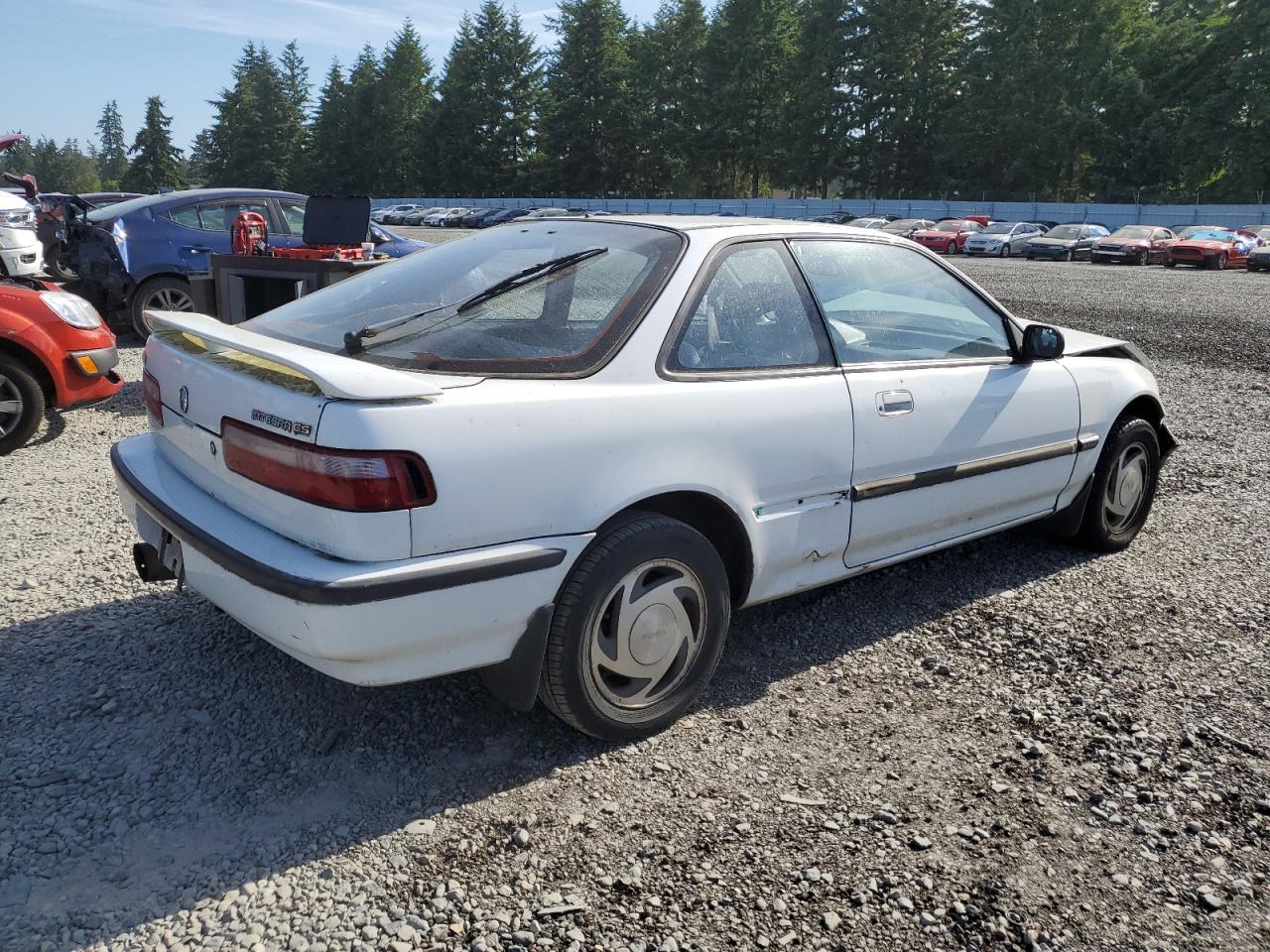 1991 Acura Integra Gs   White vin: JH4DA9369MS013387
