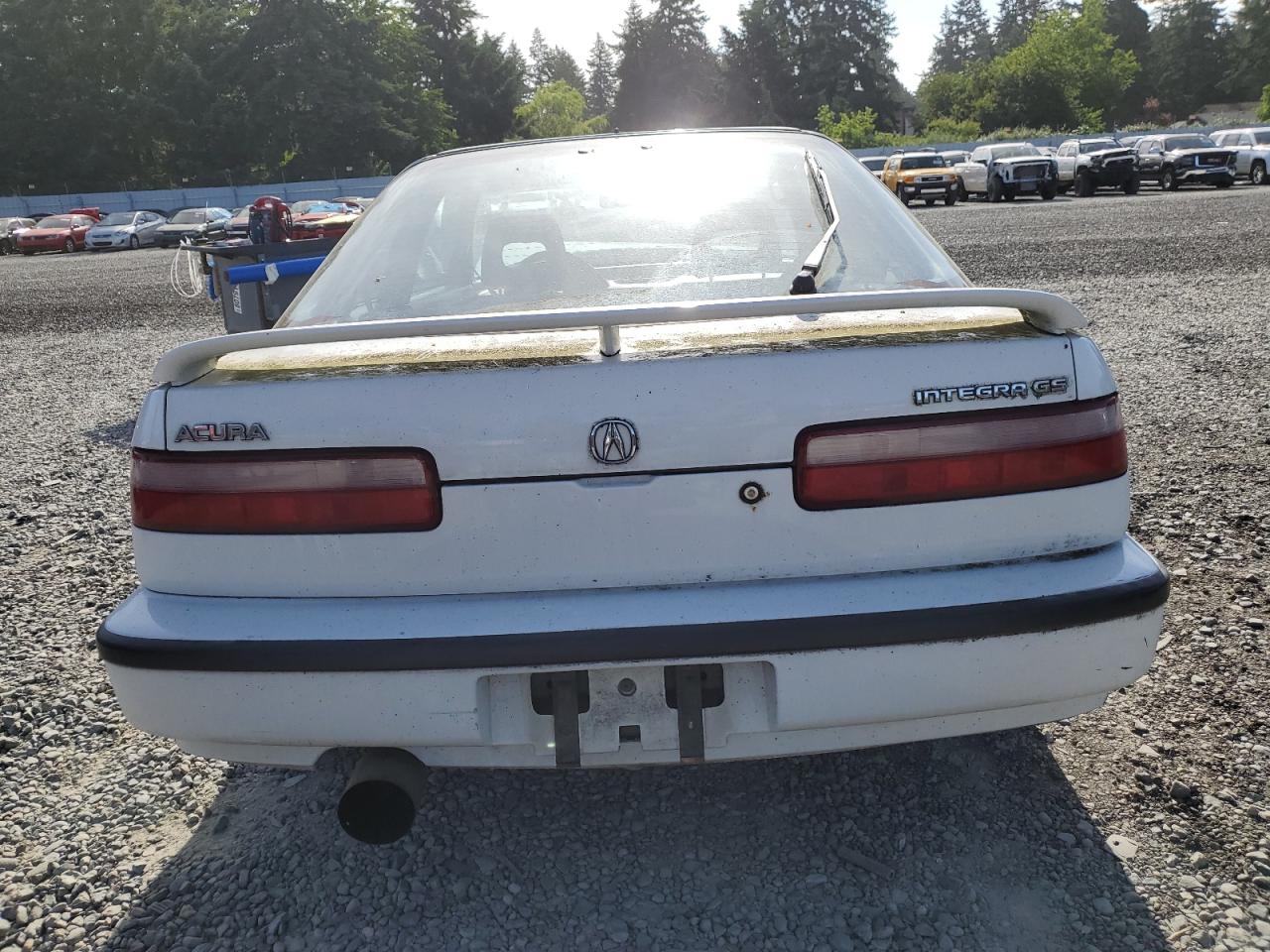 1991 Acura Integra Gs   White vin: JH4DA9369MS013387