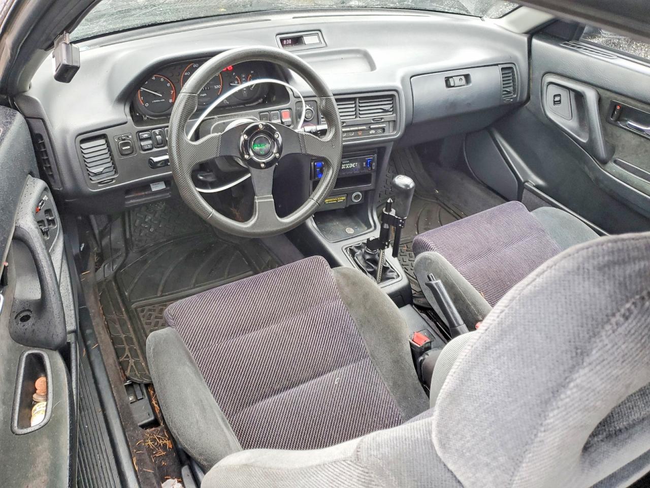 1992 Acura Integra Gs Black vin: JH4DA9373NS027957