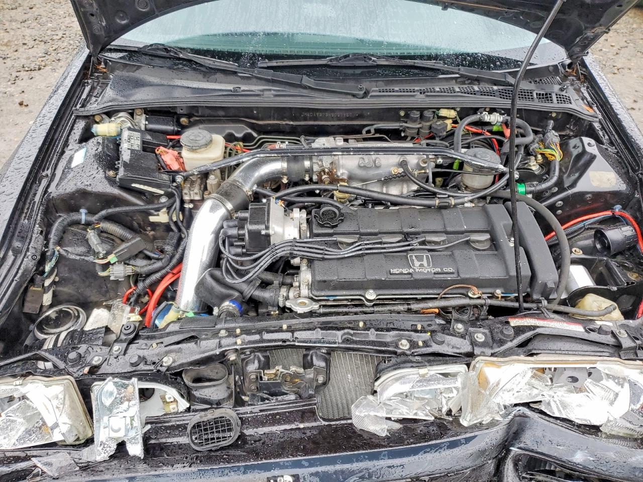 1992 Acura Integra Gs Black vin: JH4DA9373NS027957