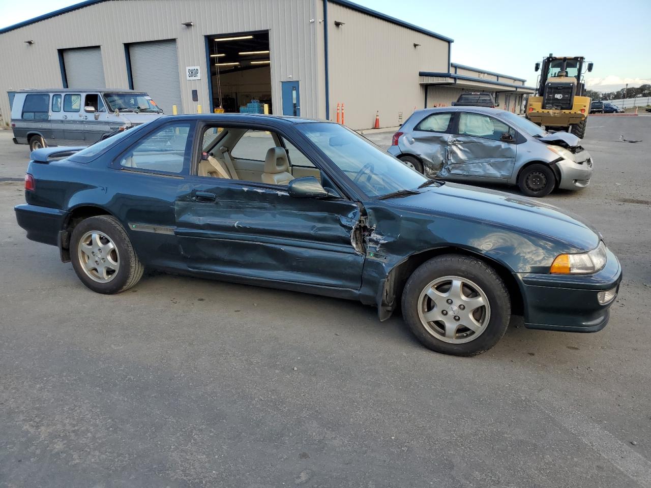 1993 Acura Integra Ls Special Зеленый vin: JH4DA9389PS025349