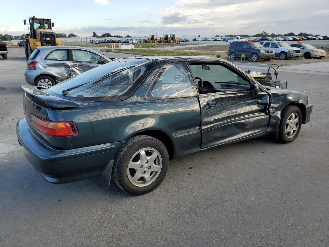 1993 Acura Integra Ls Special Зеленый vin: JH4DA9389PS025349