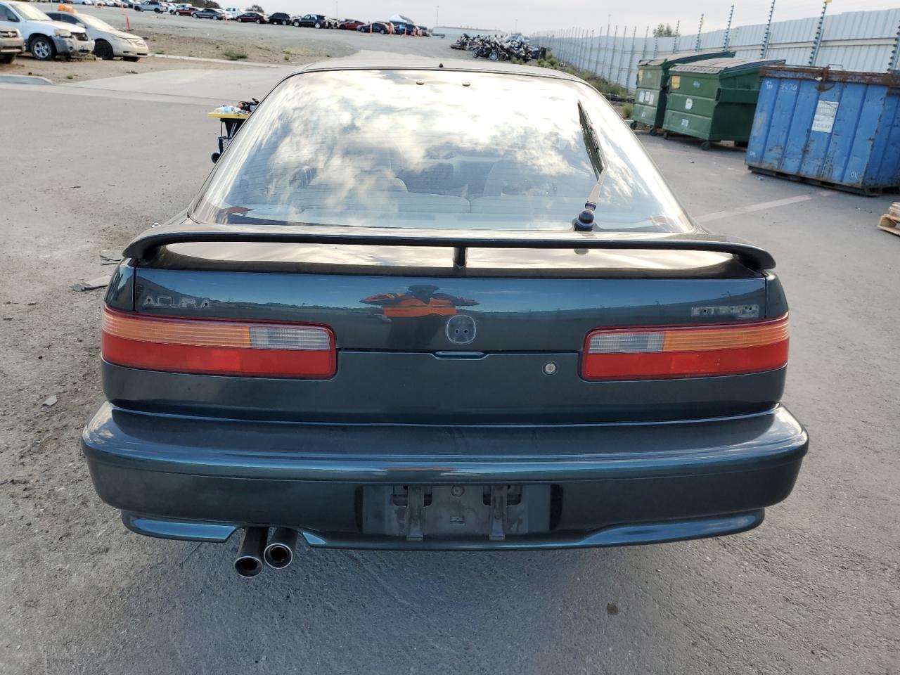 1993 Acura Integra Ls Special Зеленый vin: JH4DA9389PS025349