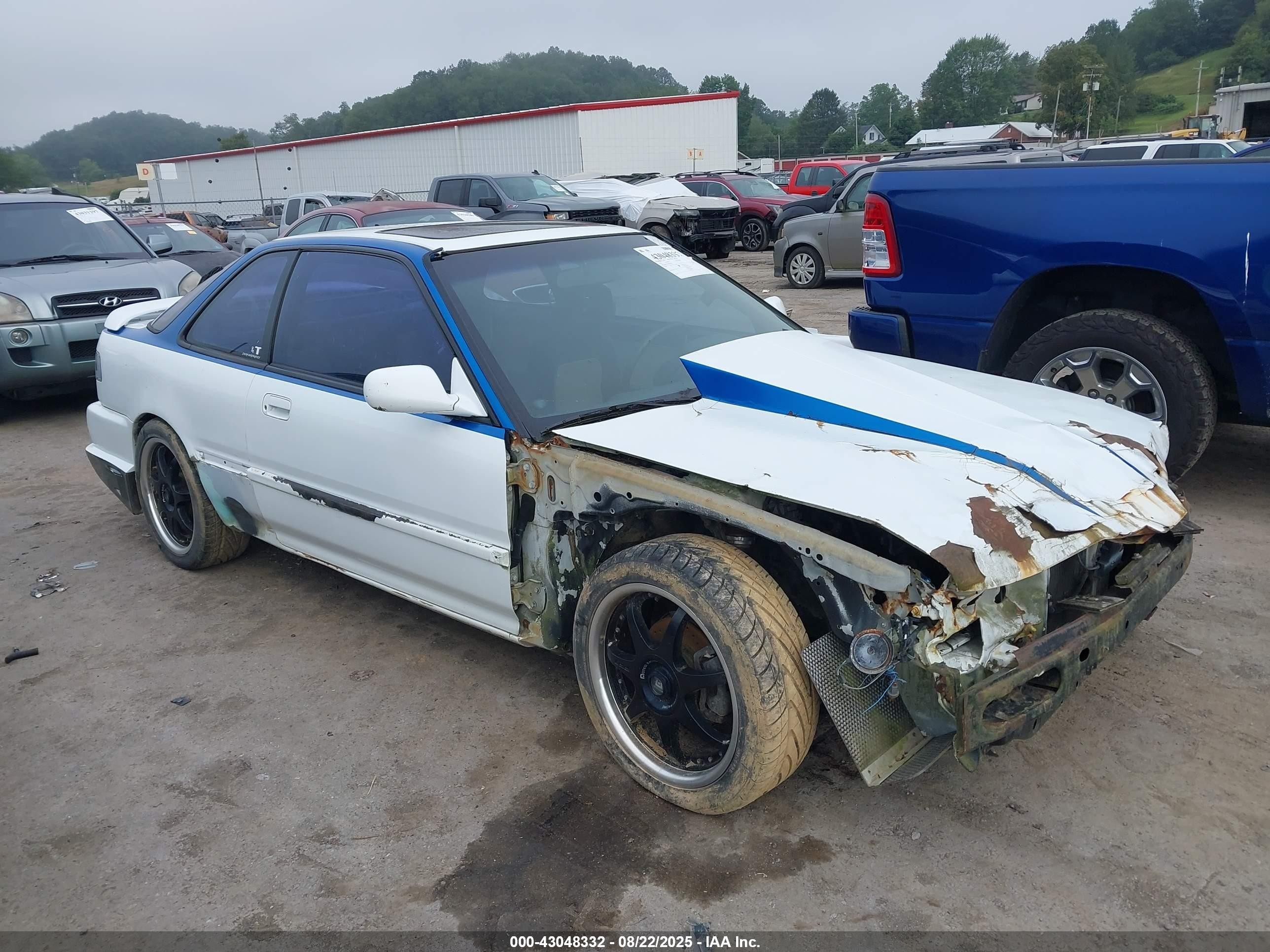 1991 Acura Integra Ls Special White vin: JH4DA9391MS034843