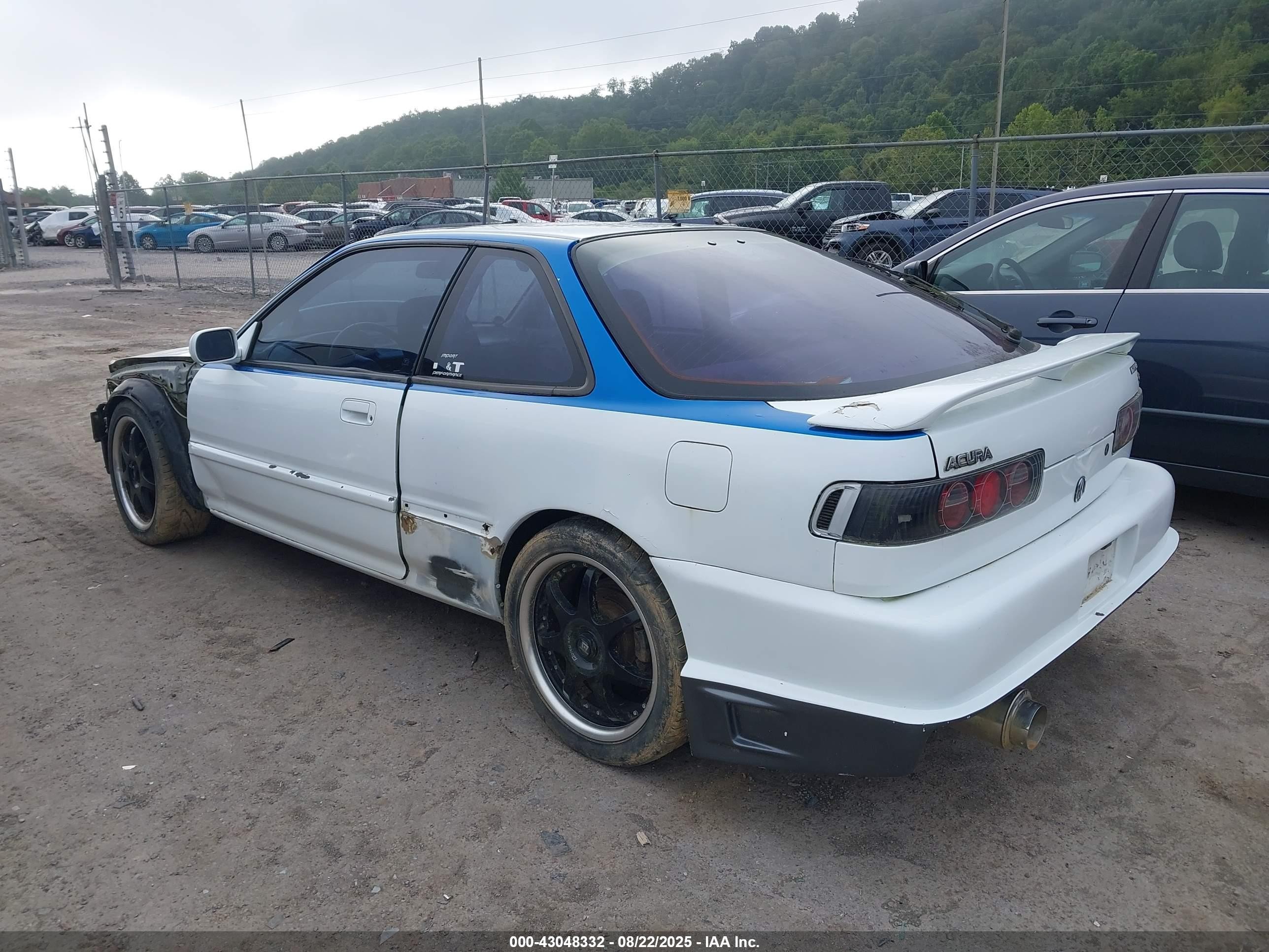 1991 Acura Integra Ls Special White vin: JH4DA9391MS034843