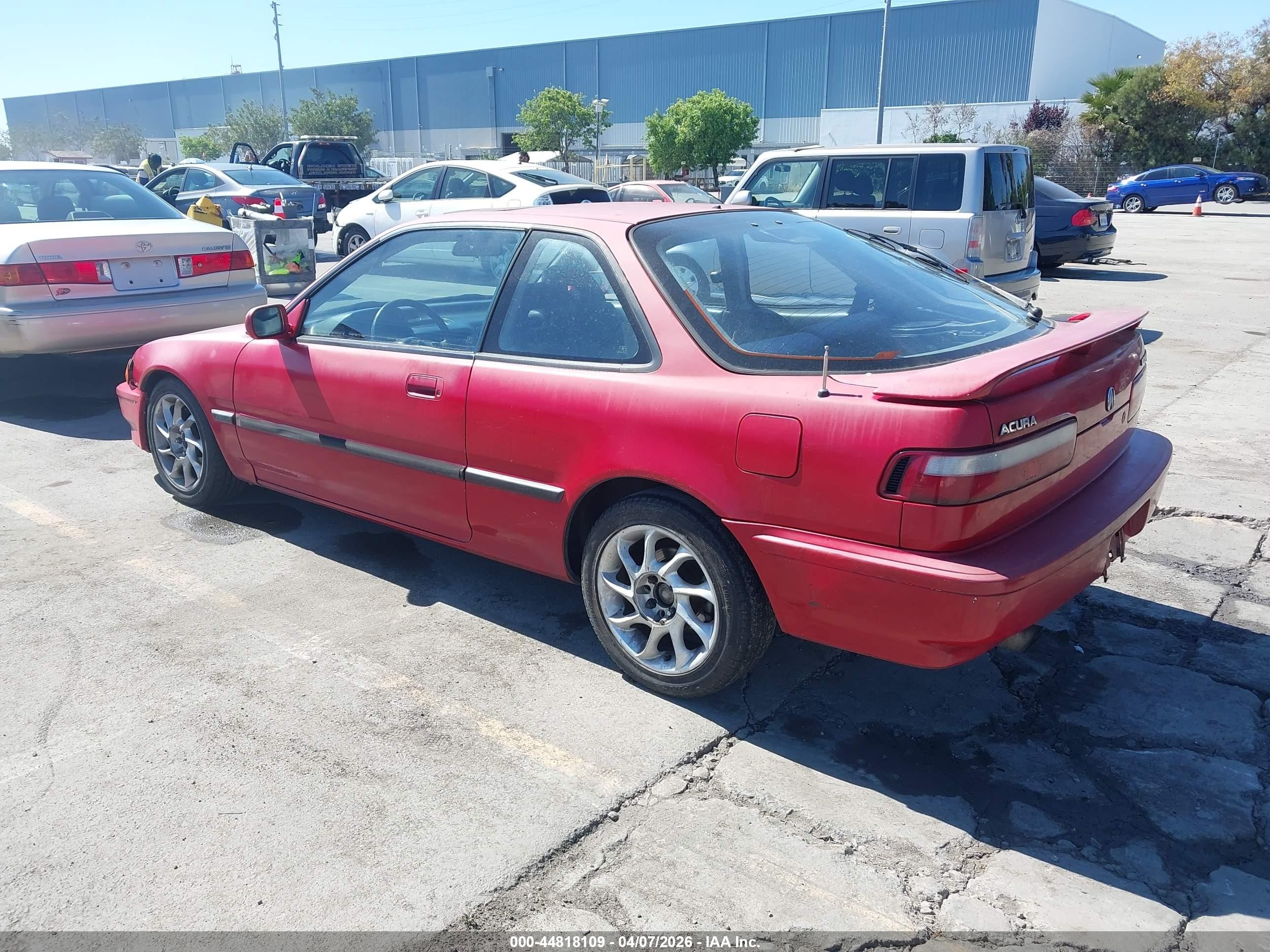 1991 Acura Integra Ls Special Red vin: JH4DA9394MS038899