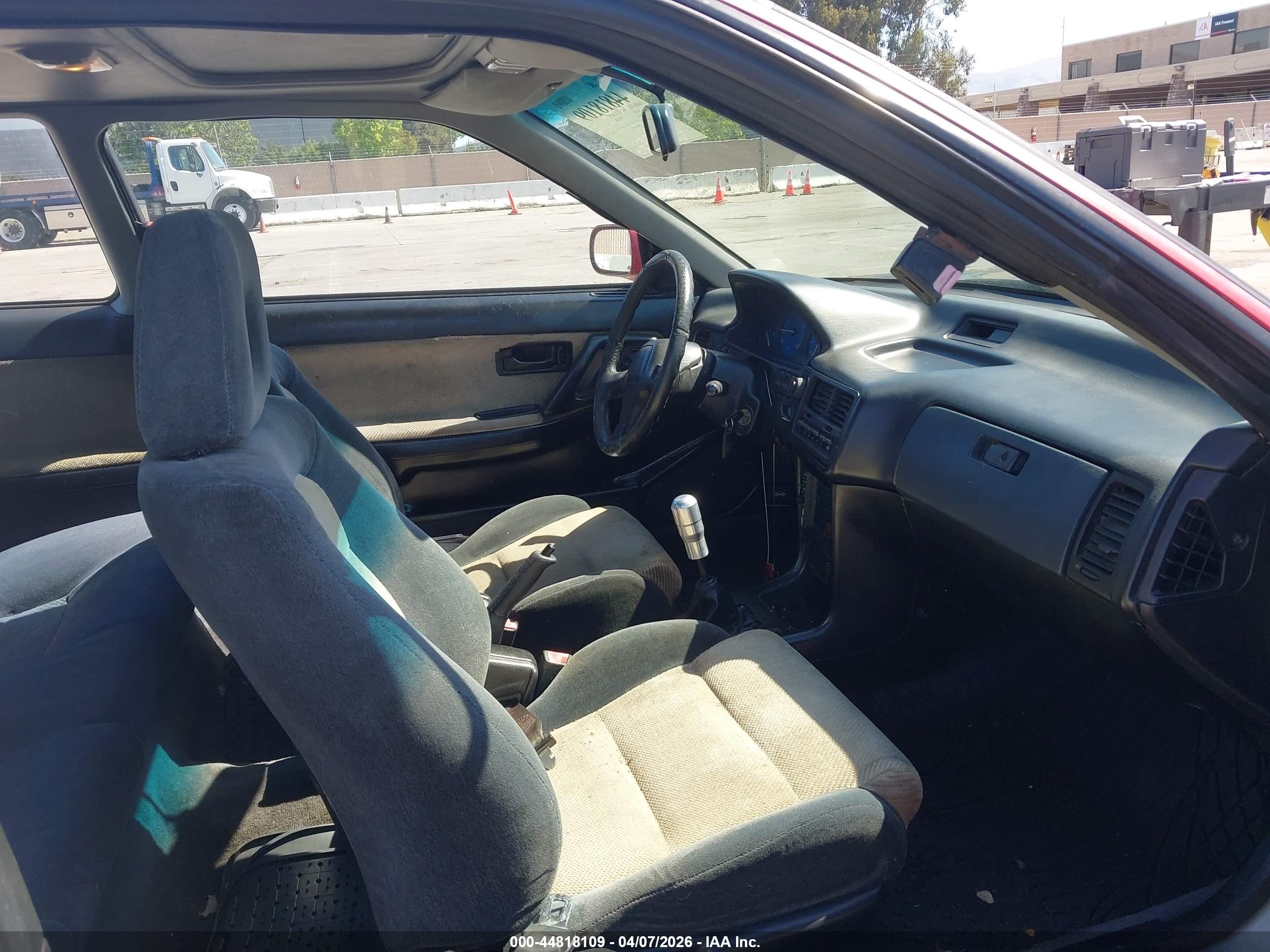 1991 Acura Integra Ls Special Red vin: JH4DA9394MS038899