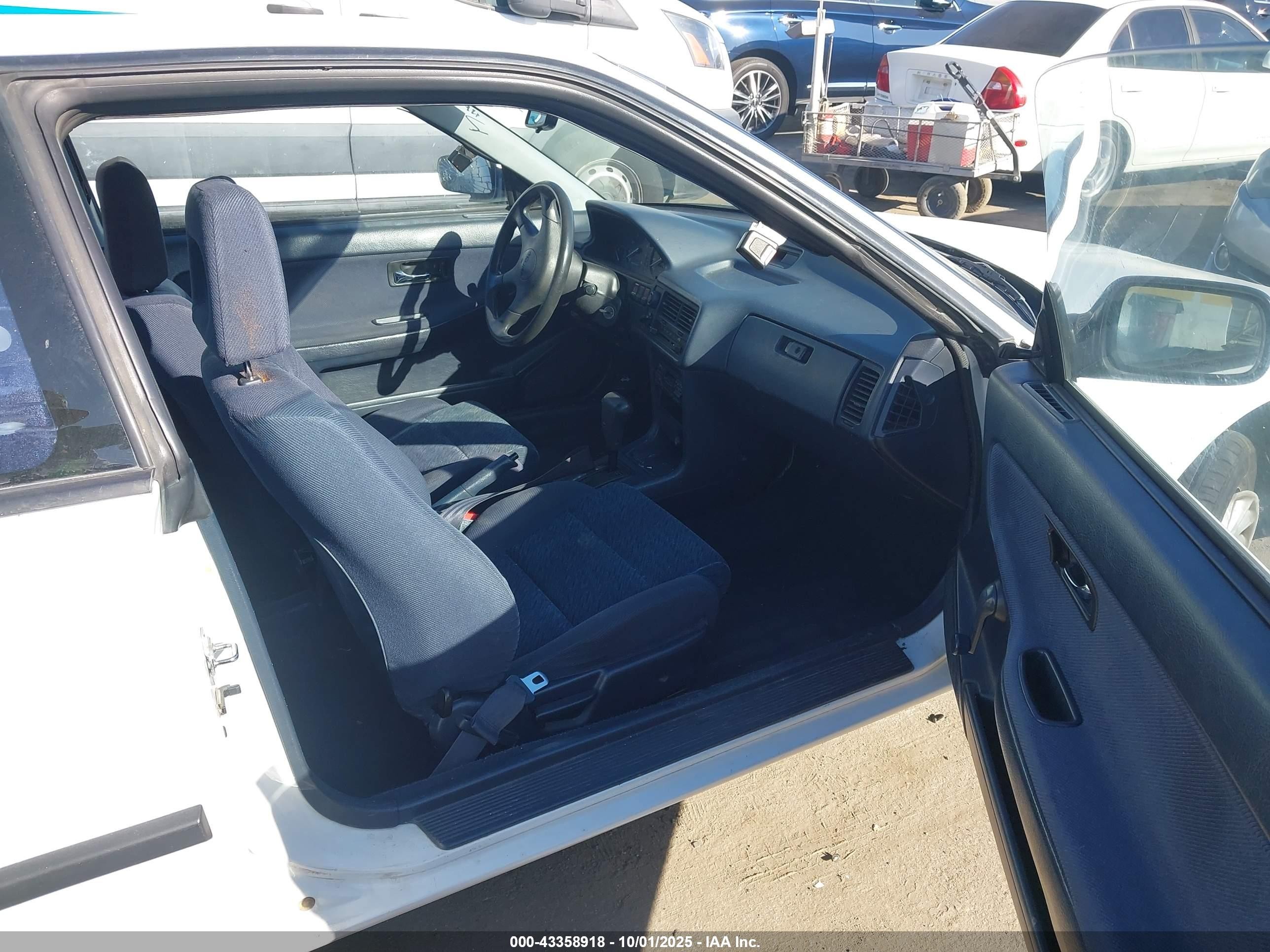 1992 Acura Integra Rs White vin: JH4DA9440NS017827
