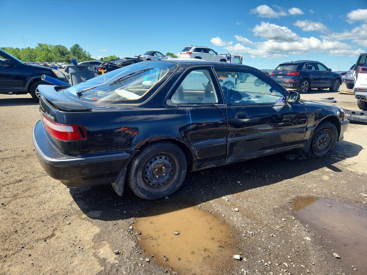 1991 Acura Integra Rs Черный vin: JH4DA9448MS031618