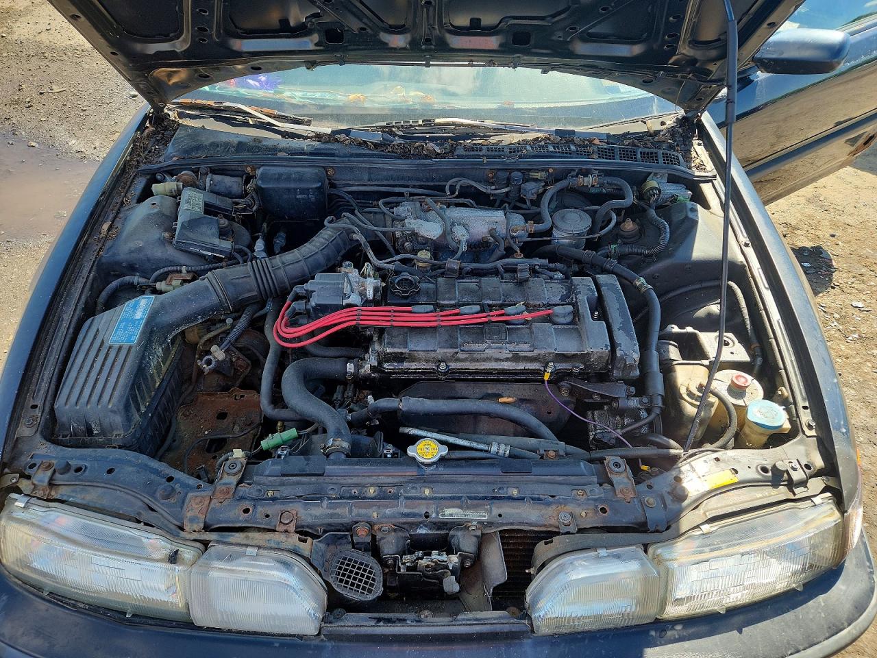 1991 Acura Integra Rs Черный vin: JH4DA9448MS031618