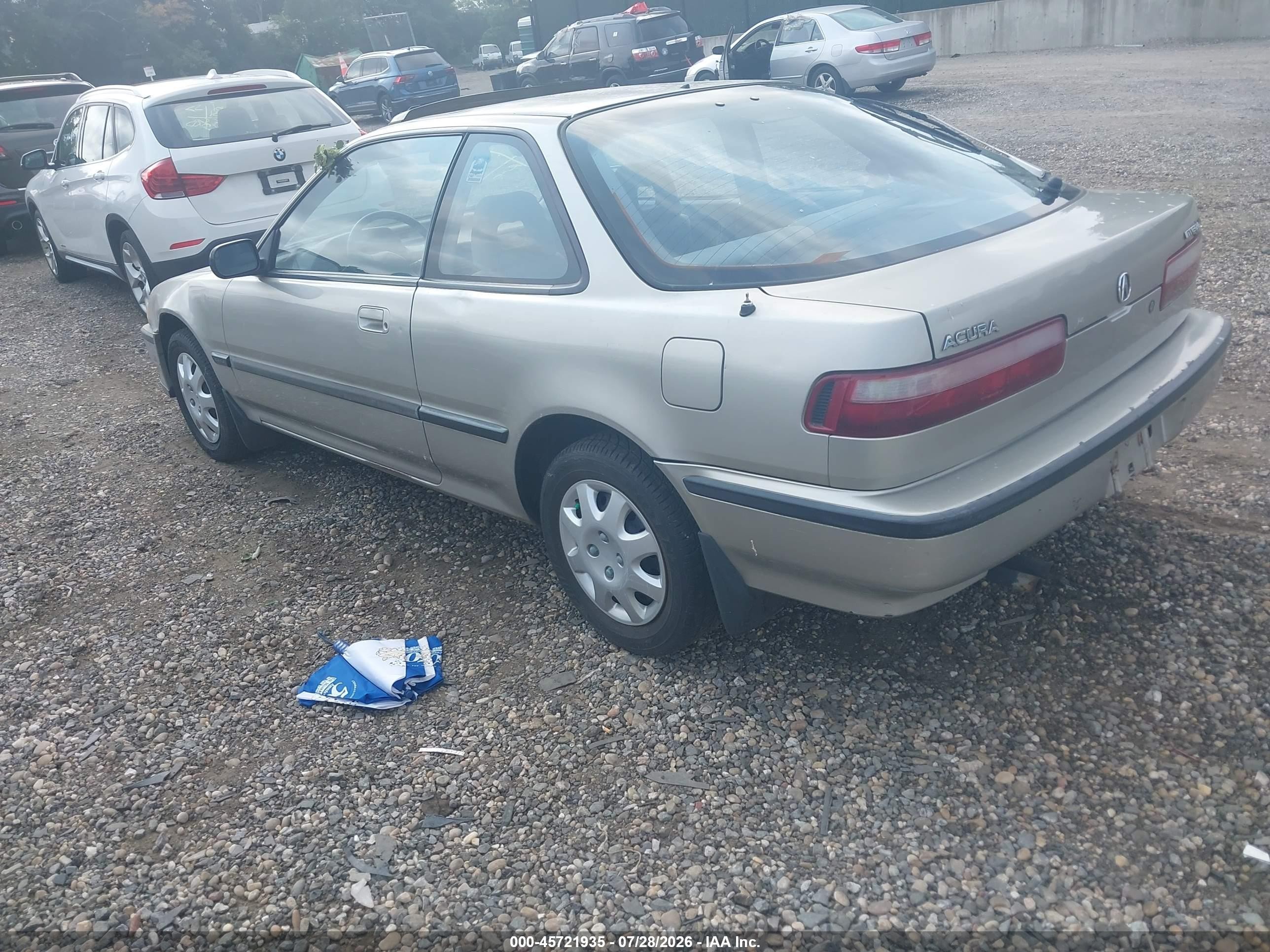1991 Acura Integra Ls Серебряный vin: JH4DA9453MS048772