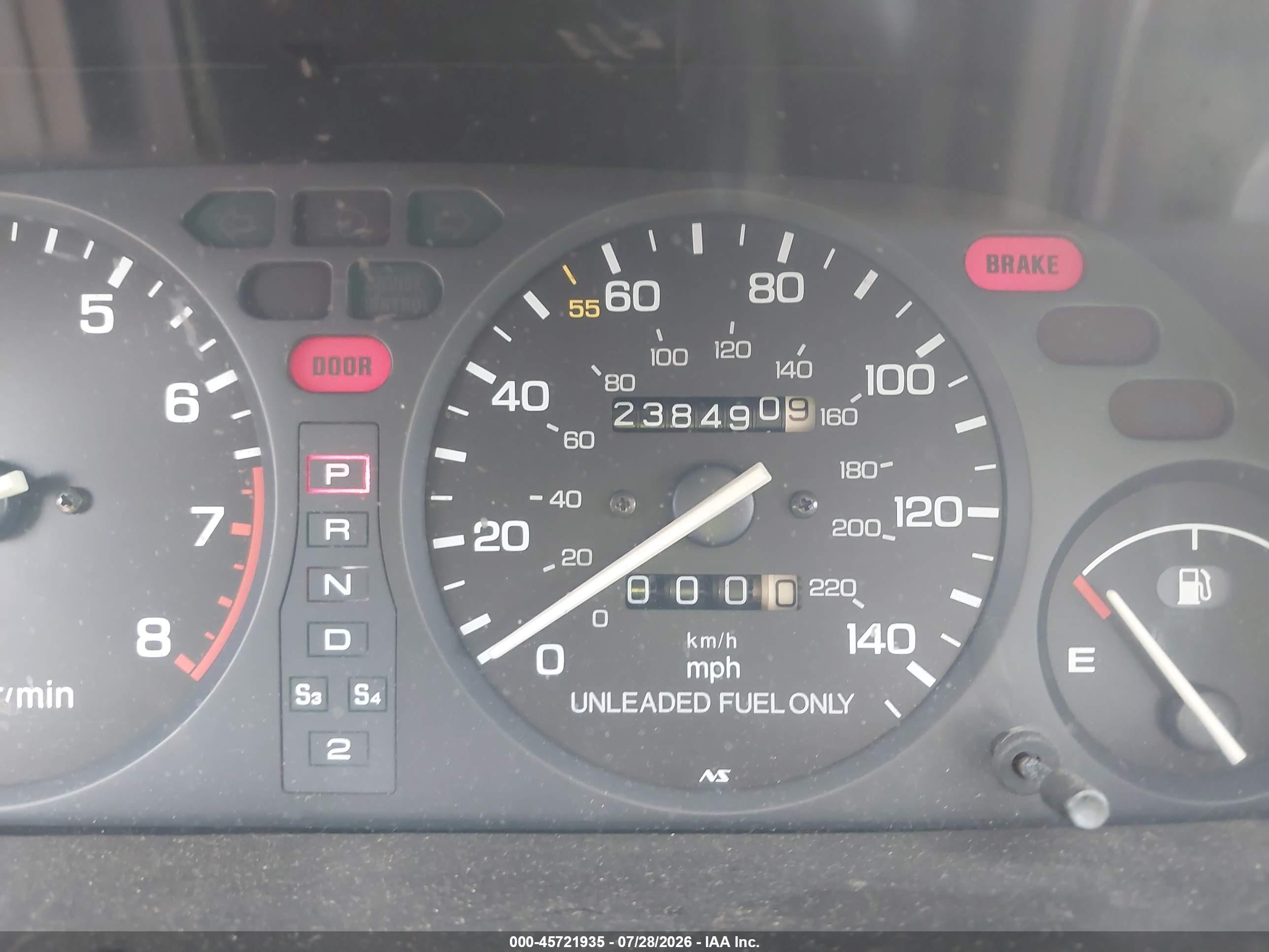 1991 Acura Integra Ls Серебряный vin: JH4DA9453MS048772