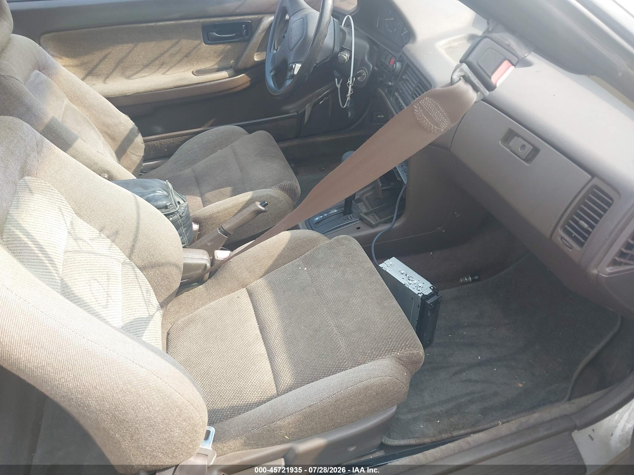 1991 Acura Integra Ls Серебряный vin: JH4DA9453MS048772