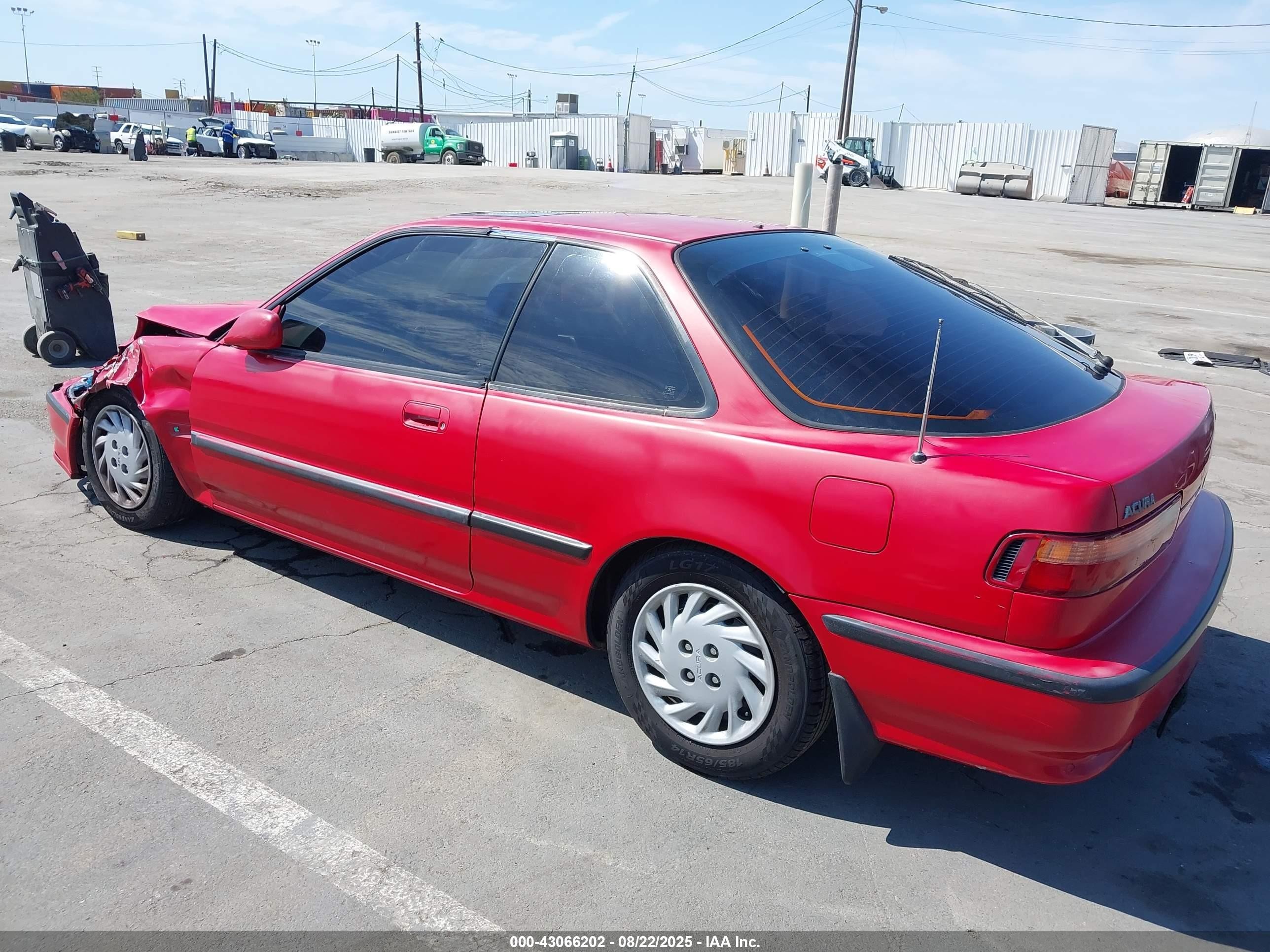 1993 Acura Integra Ls Red vin: JH4DA9455PS000680