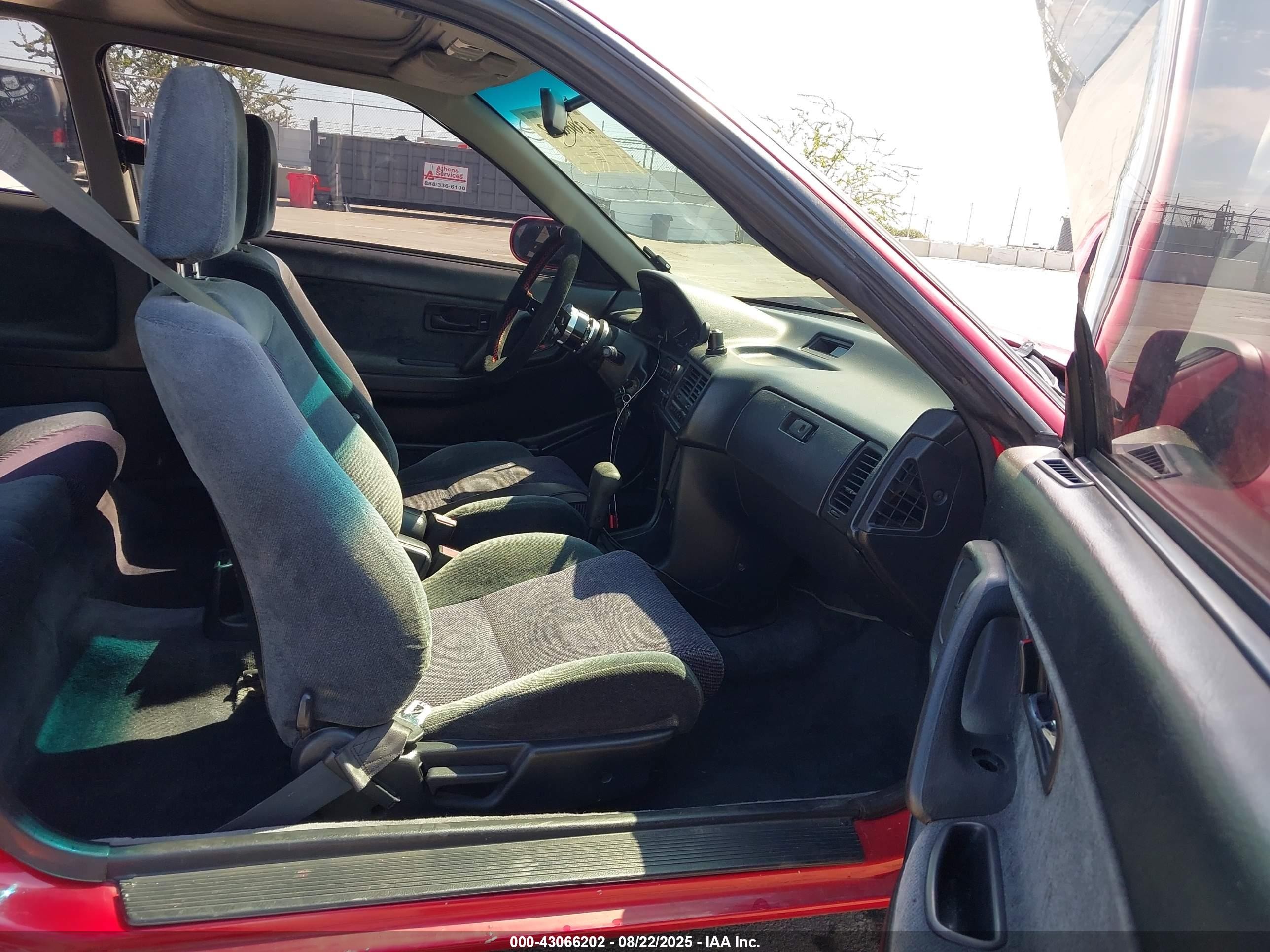 1993 Acura Integra Ls Red vin: JH4DA9455PS000680
