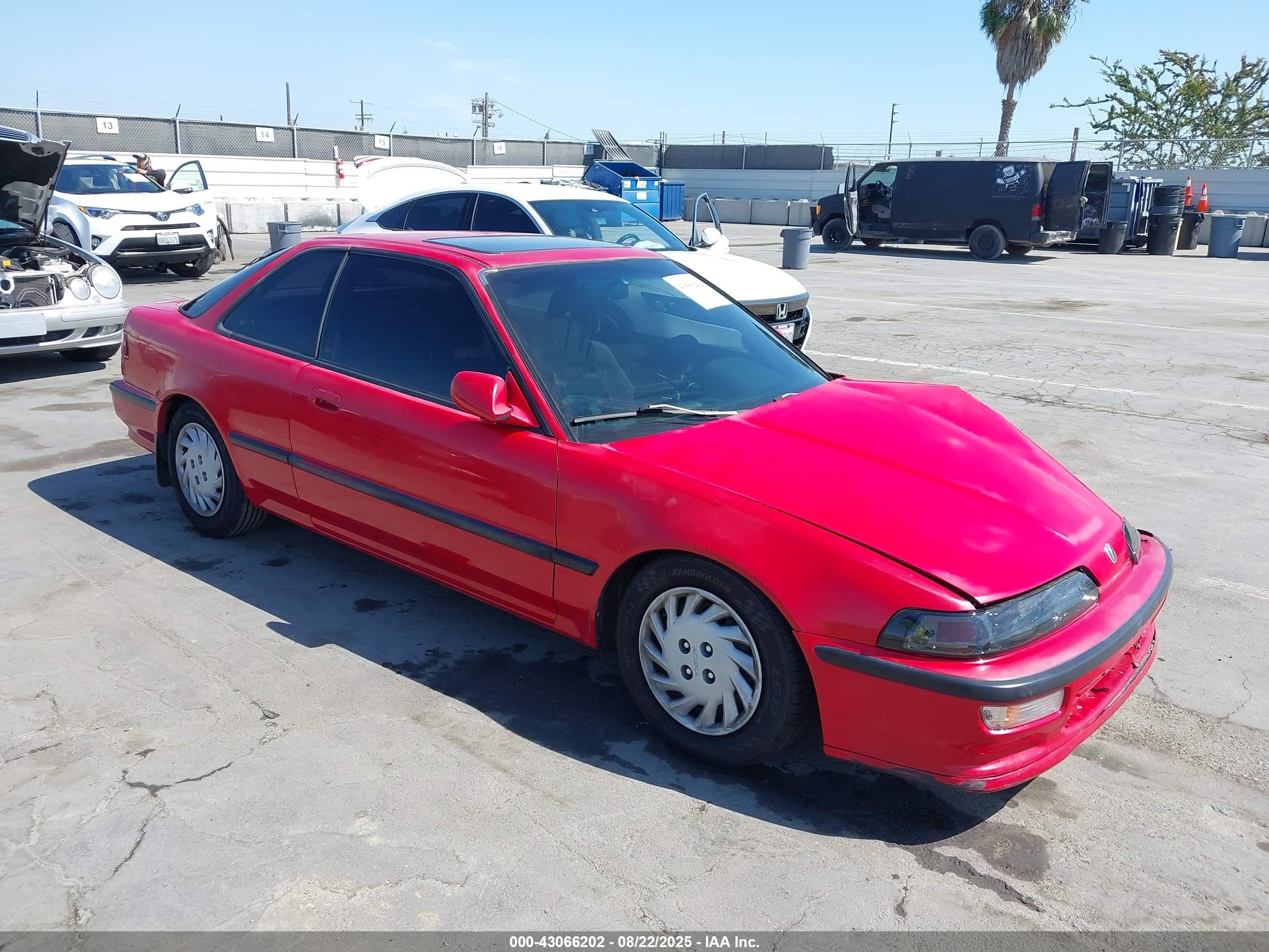 1993 Acura Integra Ls Красный vin: JH4DA9455PS000680