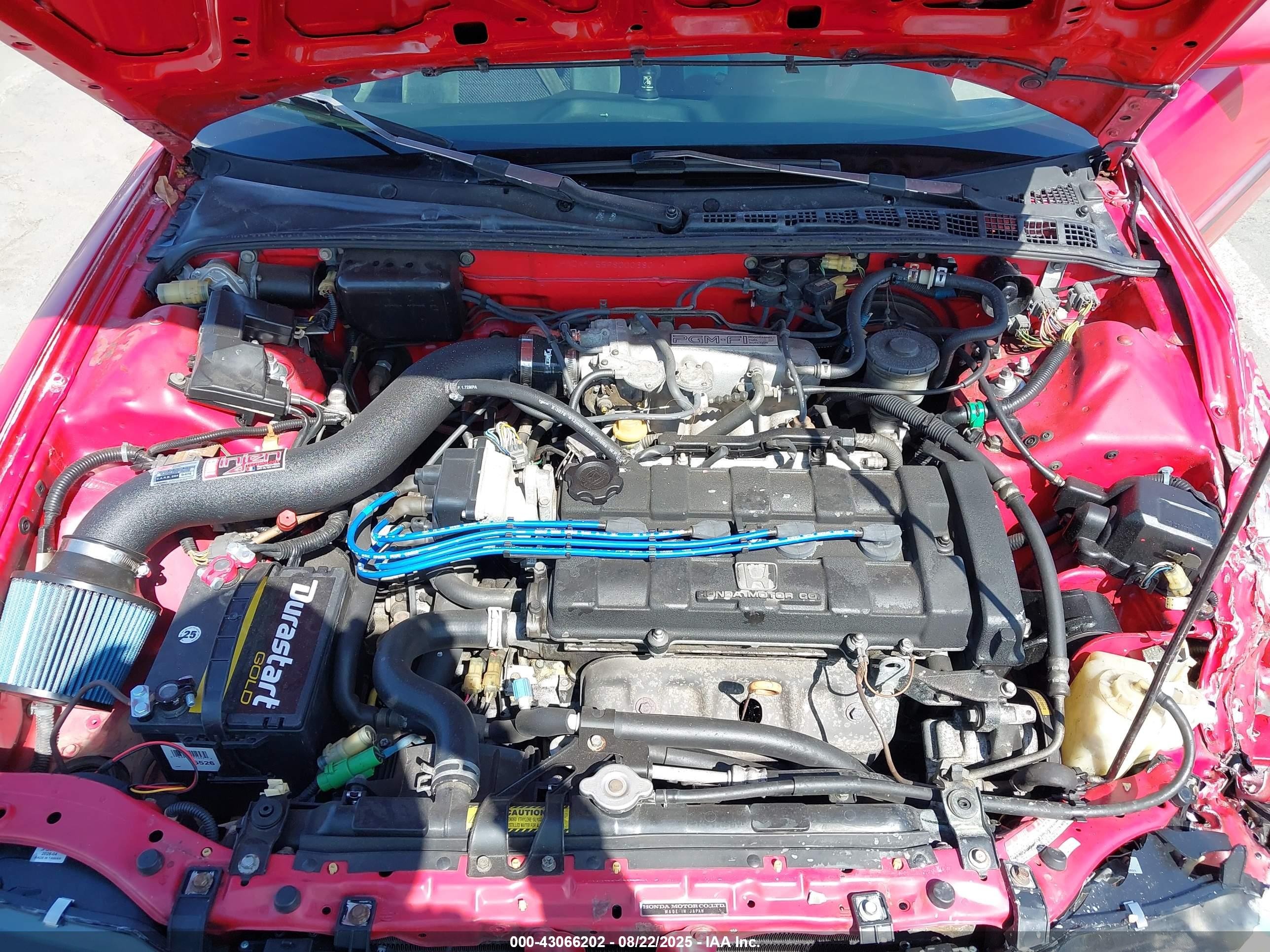 1993 Acura Integra Ls Red vin: JH4DA9455PS000680
