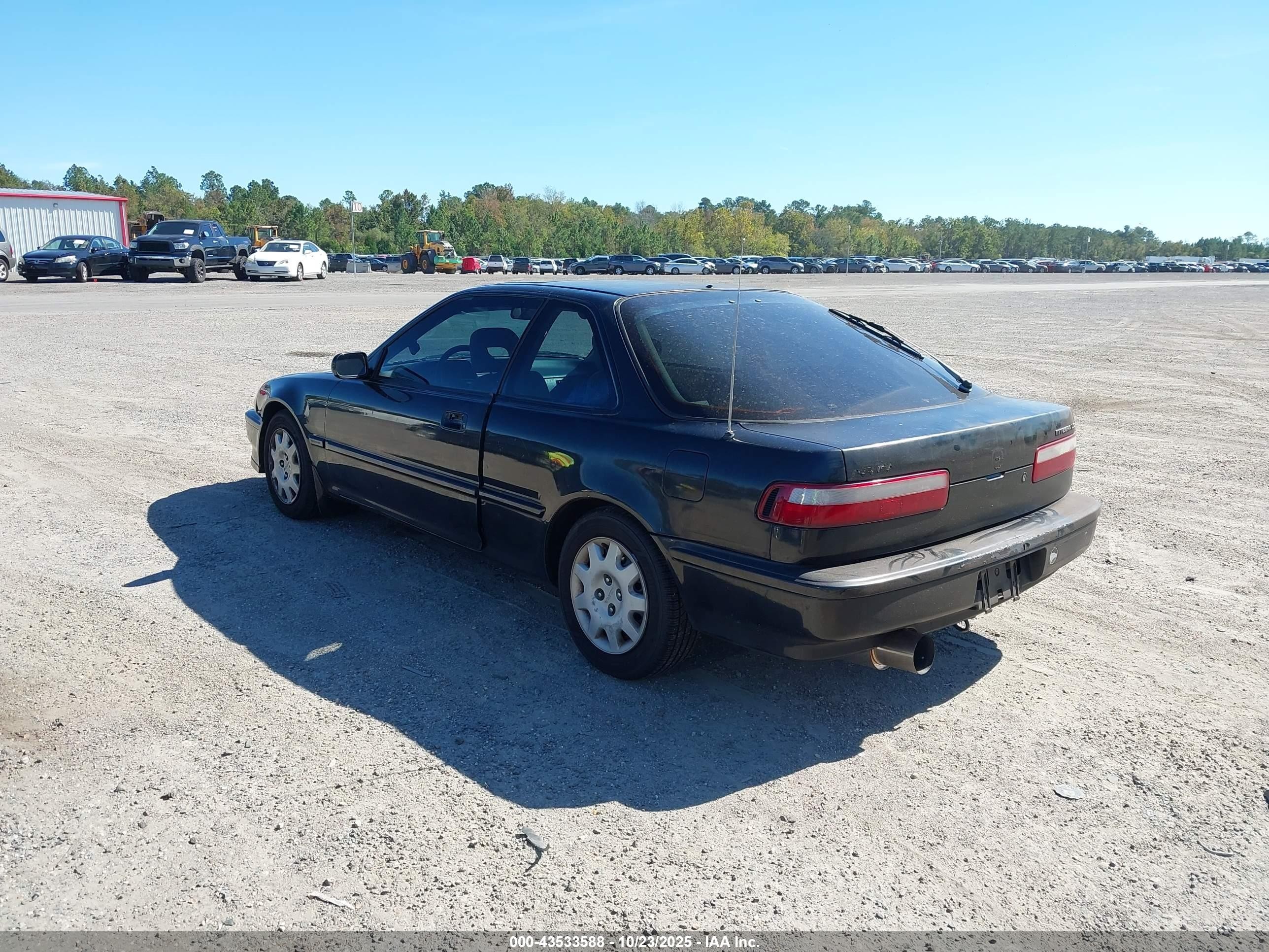 1991 Acura Integra Ls Black vin: JH4DA9457MS061735