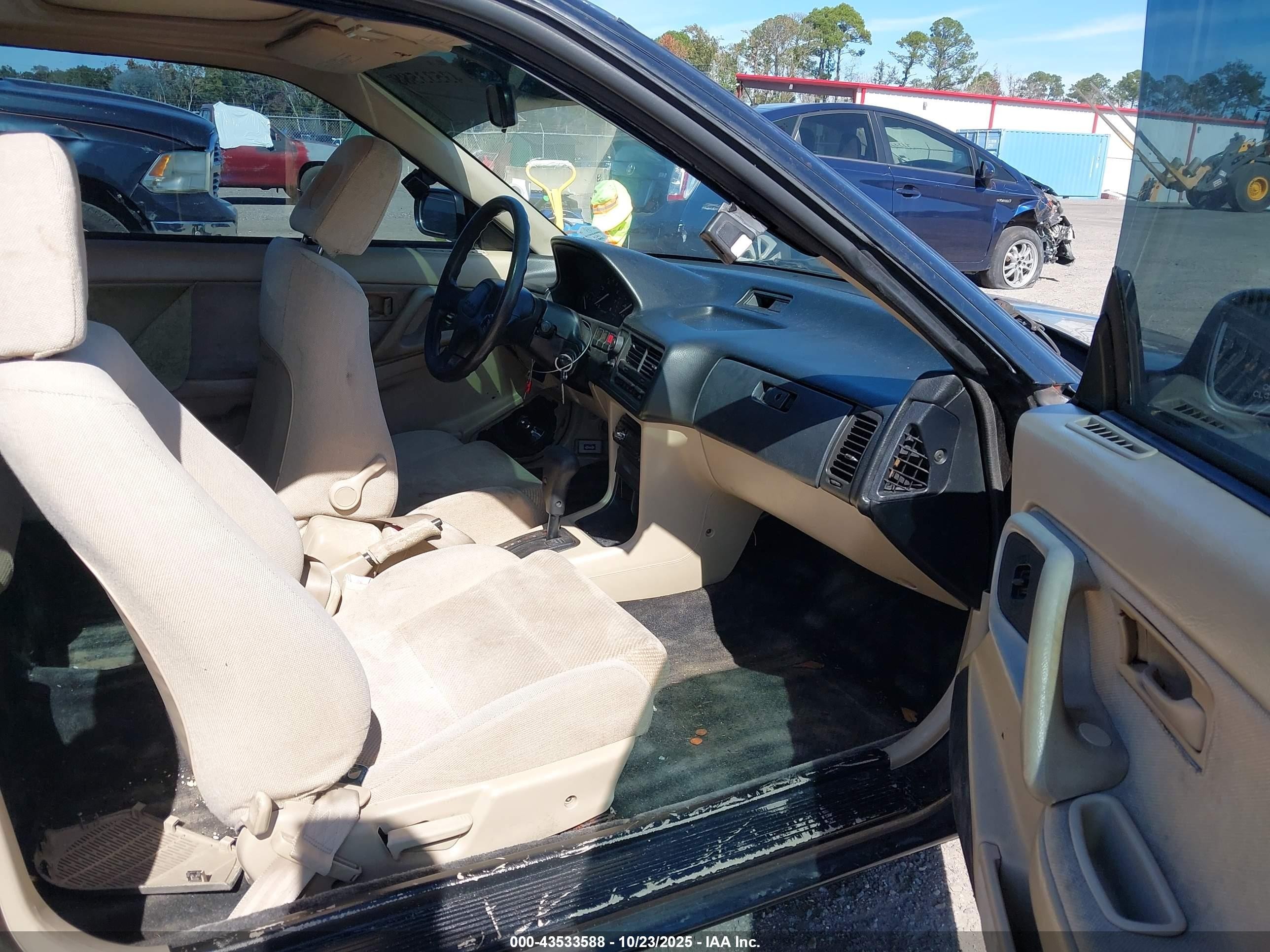1991 Acura Integra Ls Black vin: JH4DA9457MS061735