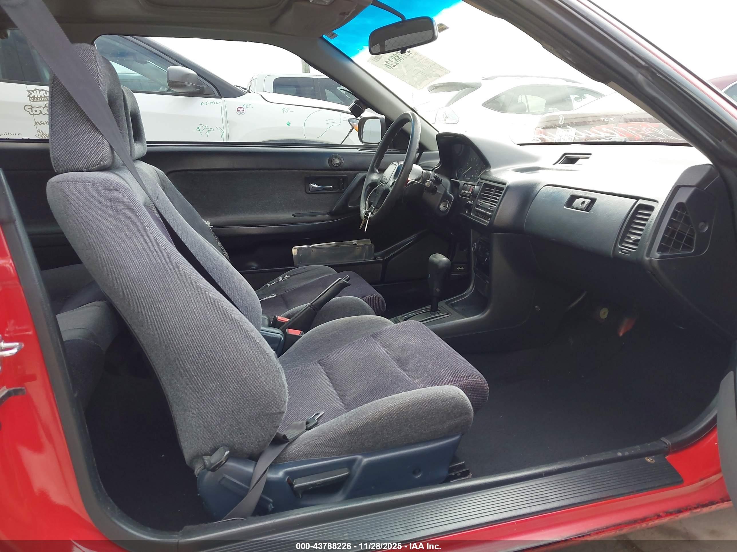 1991 Acura Integra Ls Red vin: JH4DA9459MS033659
