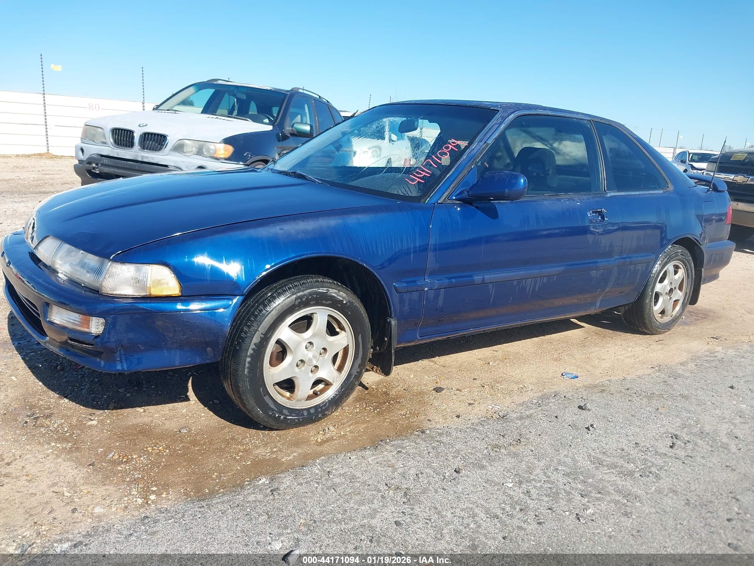 1992 Acura Integra Gs Blue vin: JH4DA9462NS018706