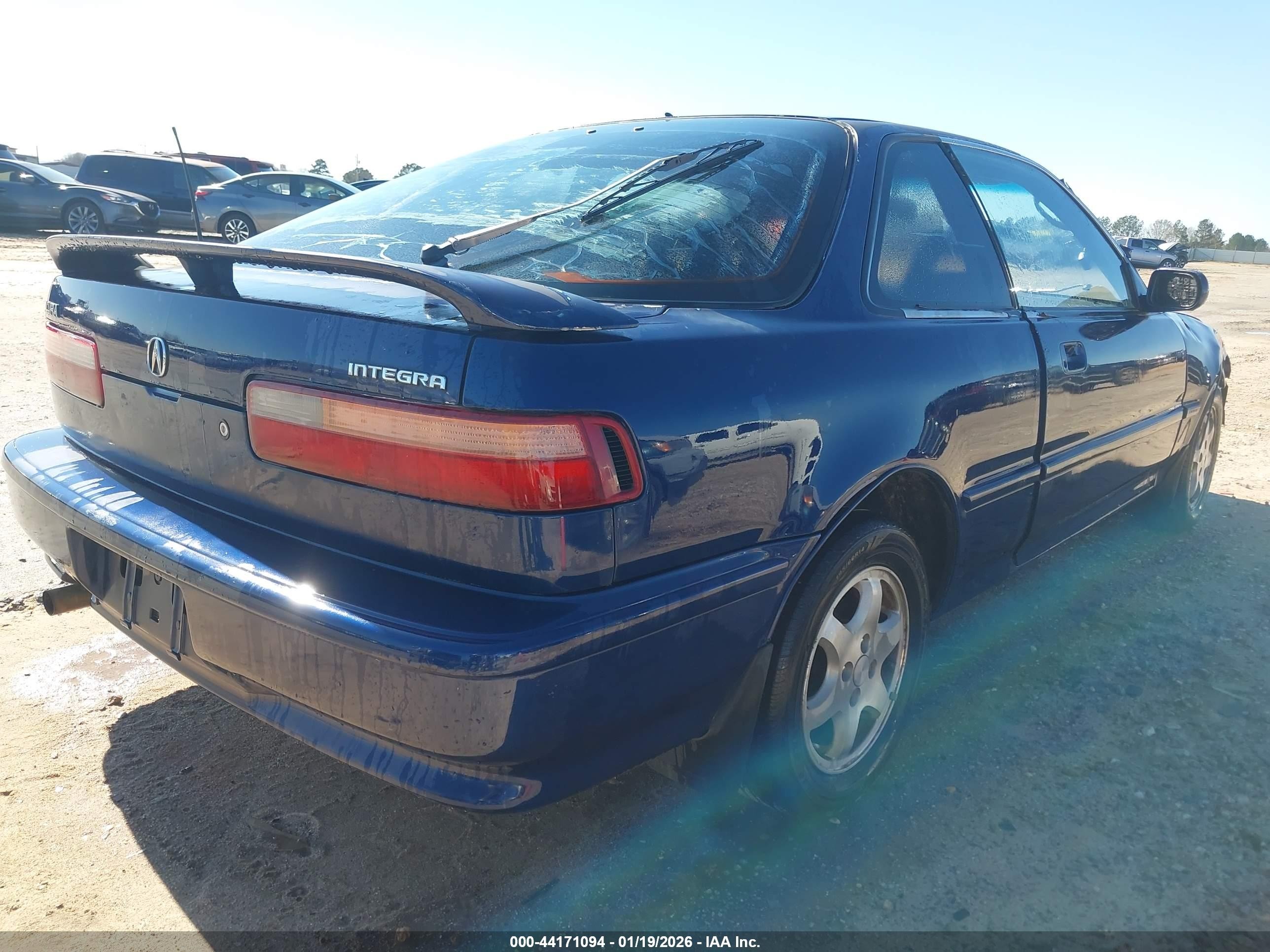 1992 Acura Integra Gs Blue vin: JH4DA9462NS018706