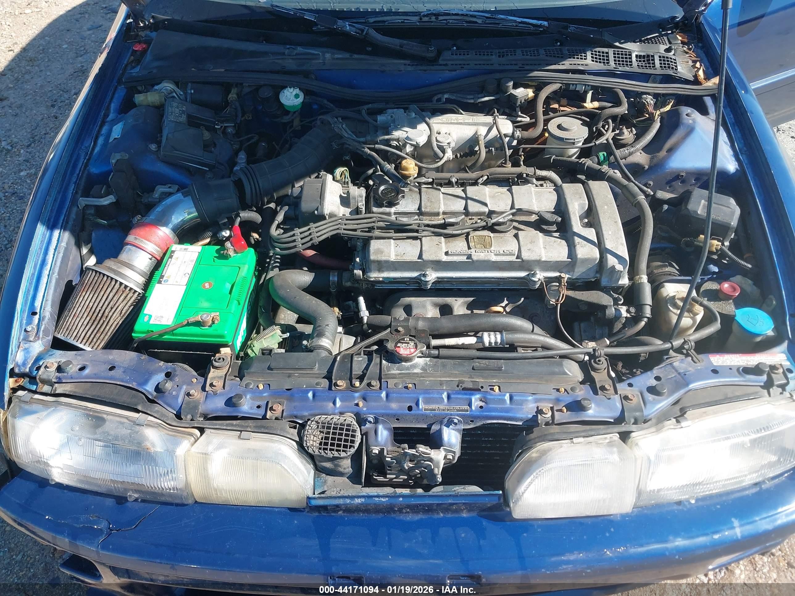 1992 Acura Integra Gs Blue vin: JH4DA9462NS018706