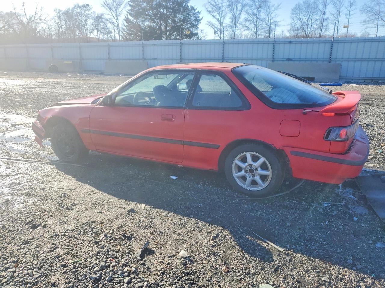 1991 Acura Integra Gs Red vin: JH4DA9465MS014258