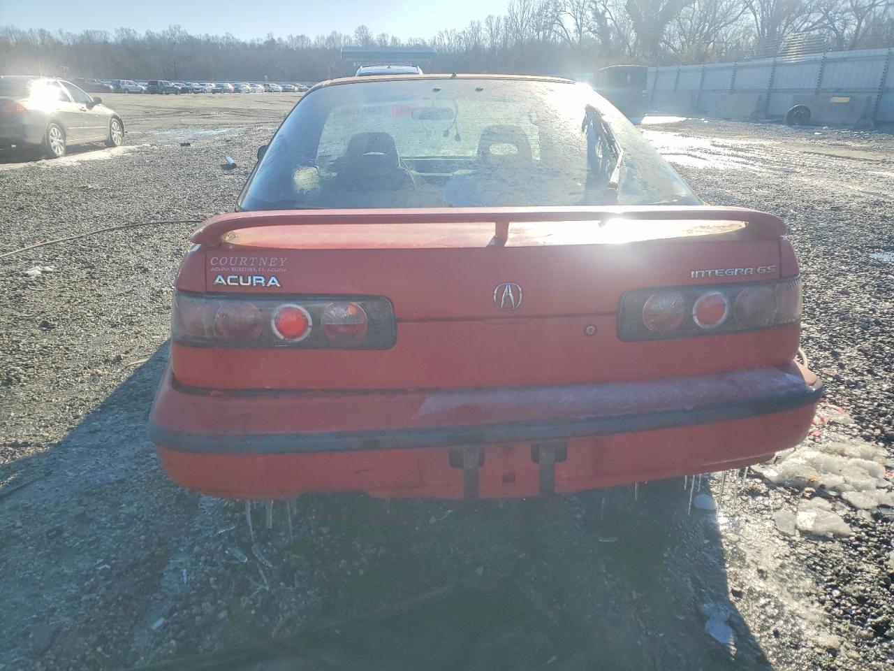1991 Acura Integra Gs Red vin: JH4DA9465MS014258