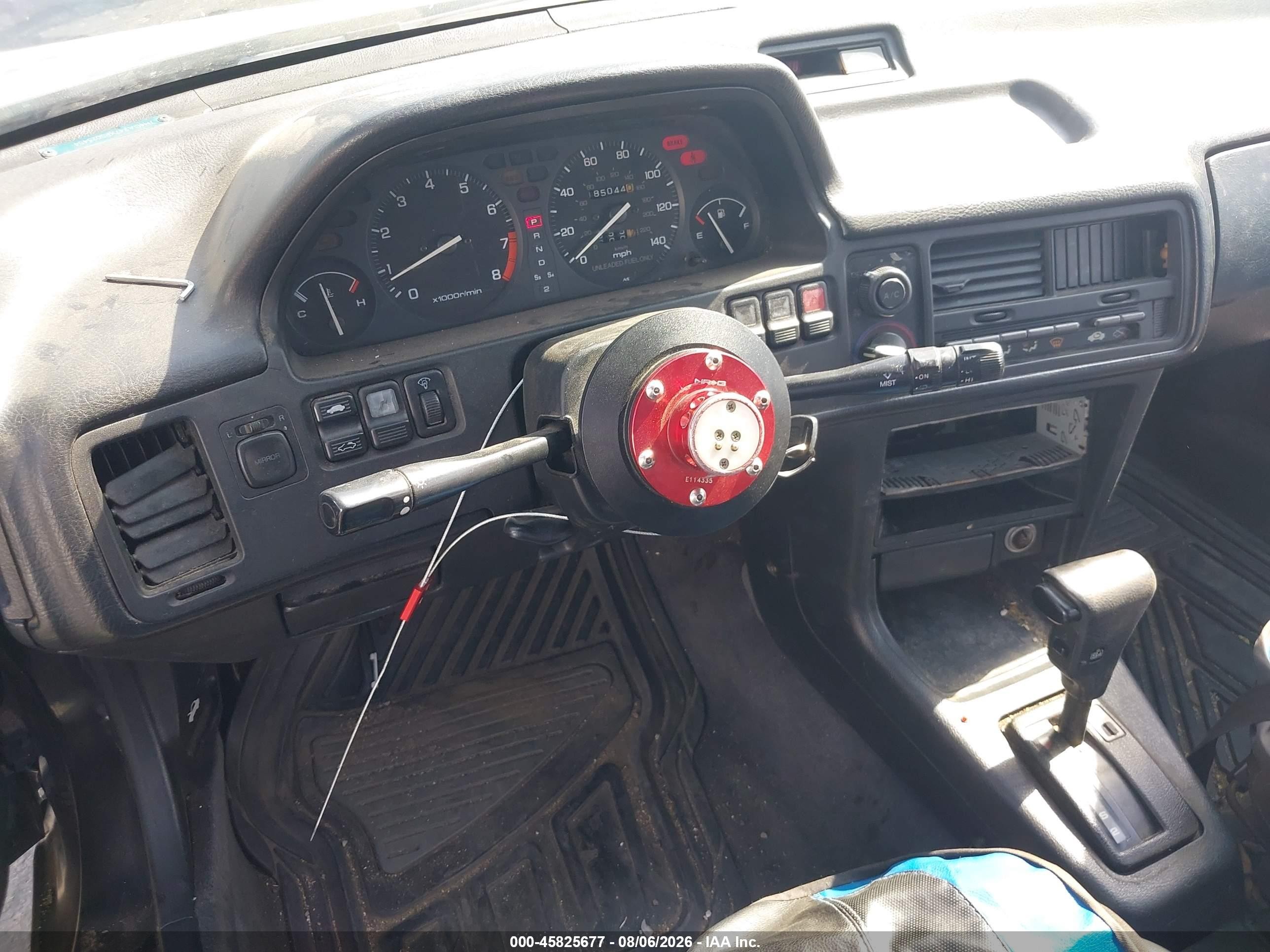 1993 Acura Integra Gs Серый vin: JH4DA947XPS023454