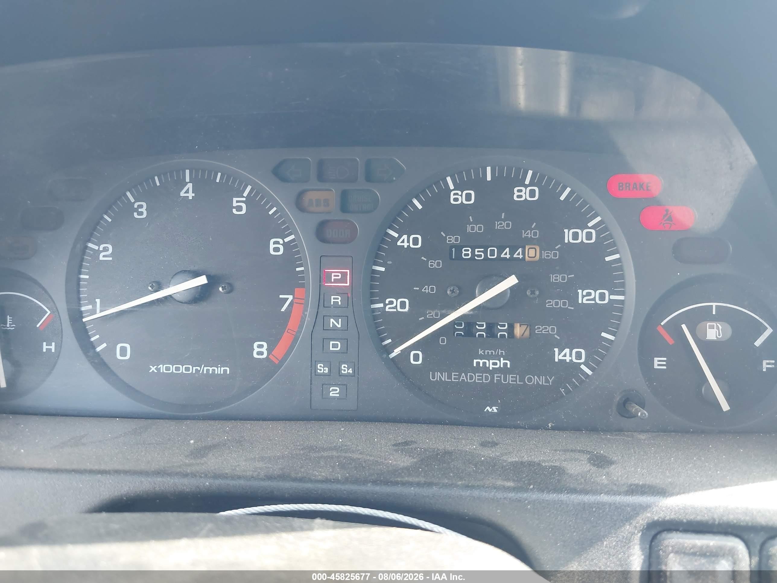 1993 Acura Integra Gs Серый vin: JH4DA947XPS023454