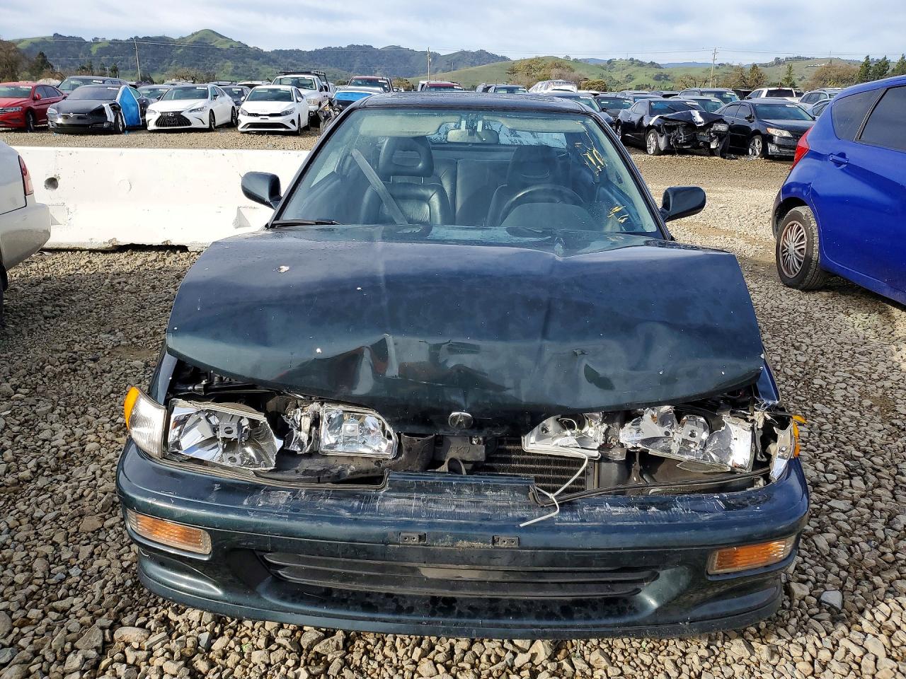 1993 Acura Integra Ls Special Зеленый vin: JH4DA9483PS005757