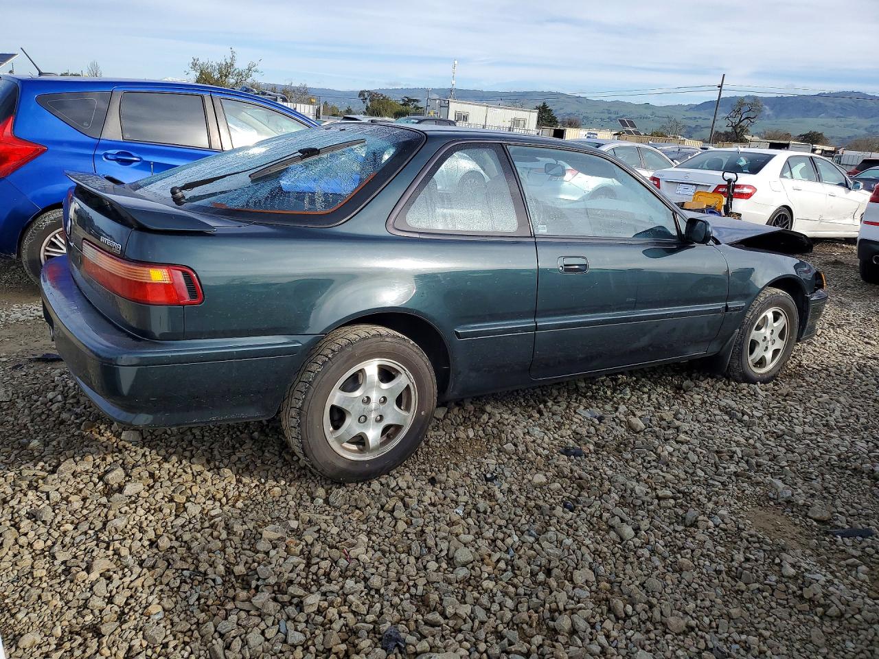 1993 Acura Integra Ls Special Зеленый vin: JH4DA9483PS005757