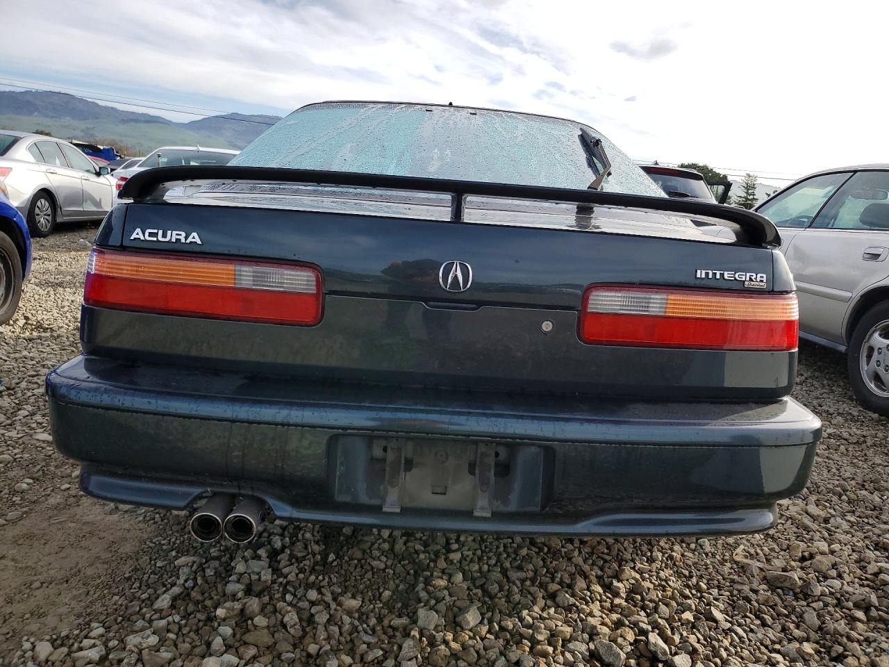 1993 Acura Integra Ls Special Зеленый vin: JH4DA9483PS005757