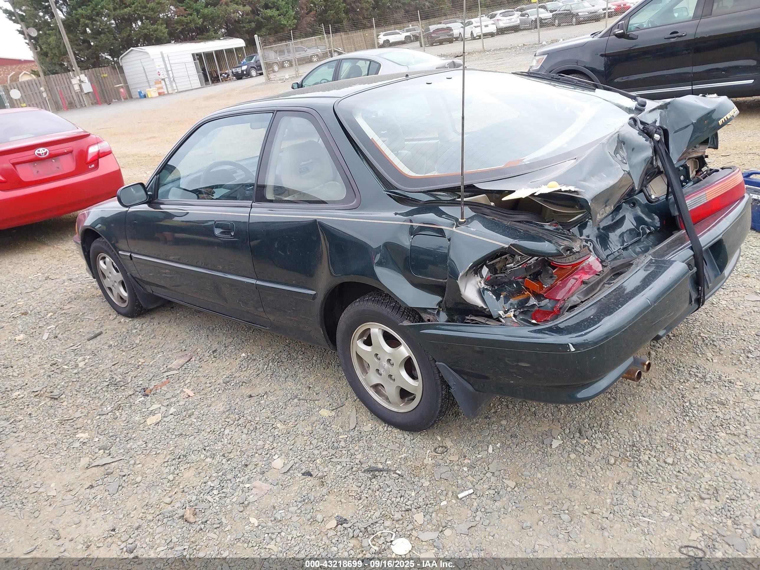 1993 Acura Integra Ls Special Black vin: JH4DA9487PS006863