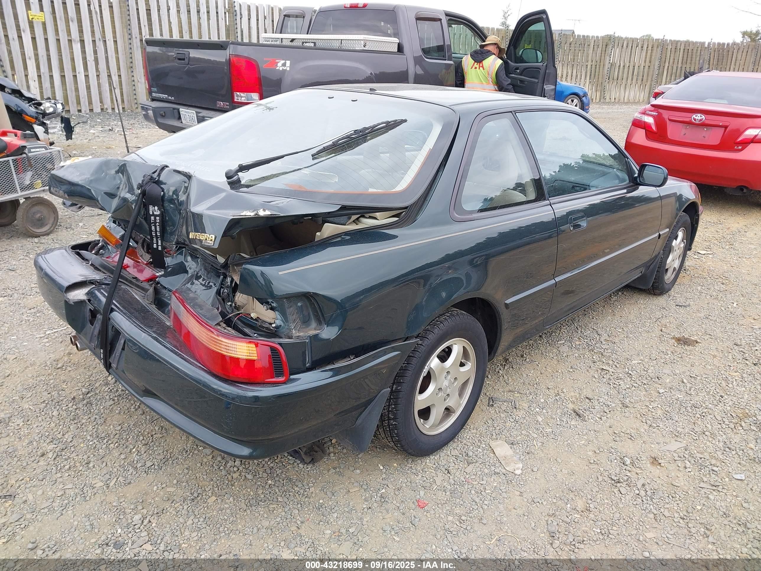 1993 Acura Integra Ls Special Black vin: JH4DA9487PS006863