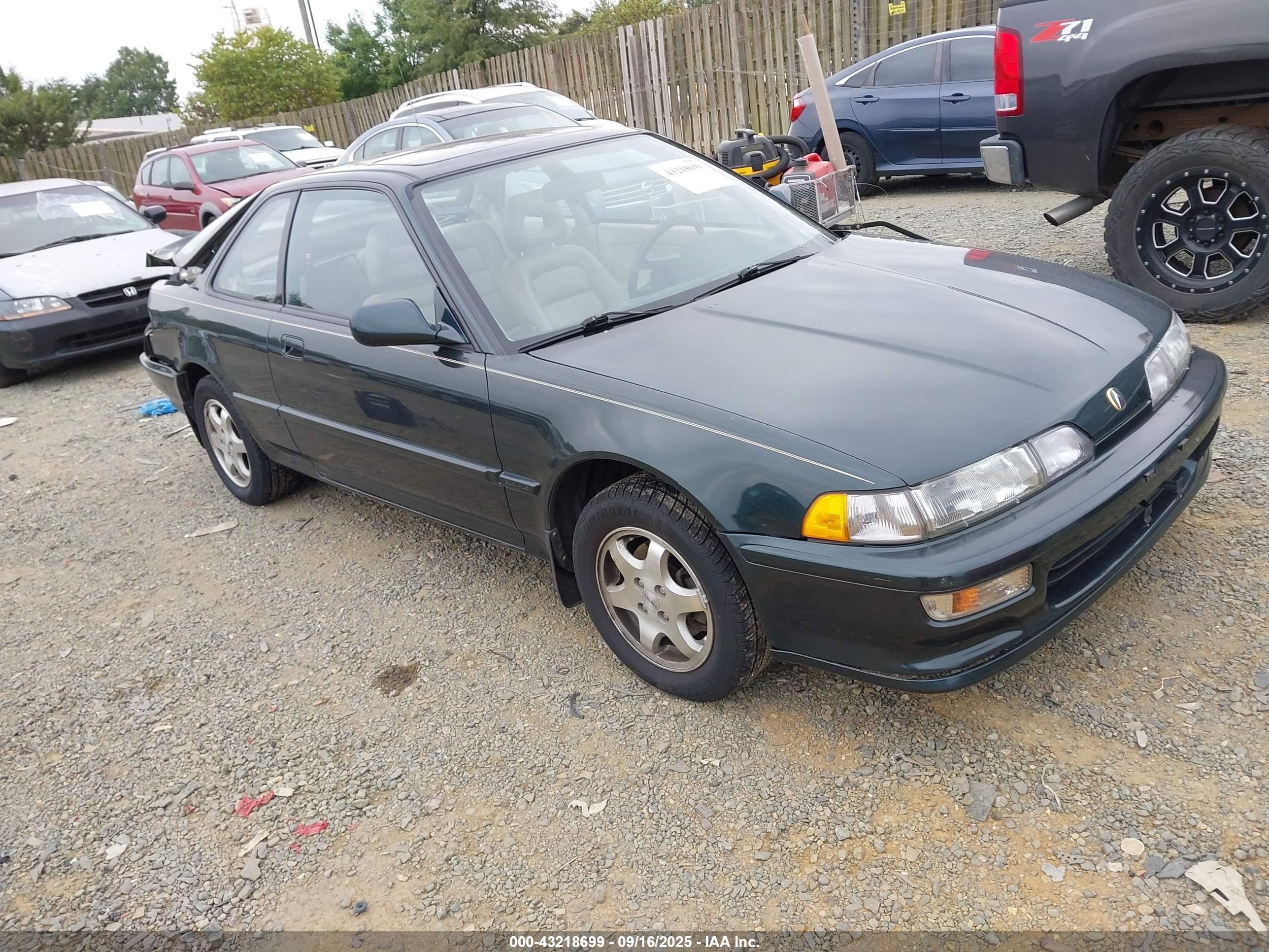 1993 Acura Integra Ls Special Черный vin: JH4DA9487PS006863