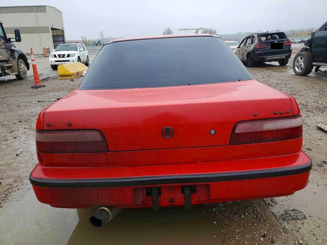 1991 Acura Integra Rs Red vin: JH4DB1542MS014102