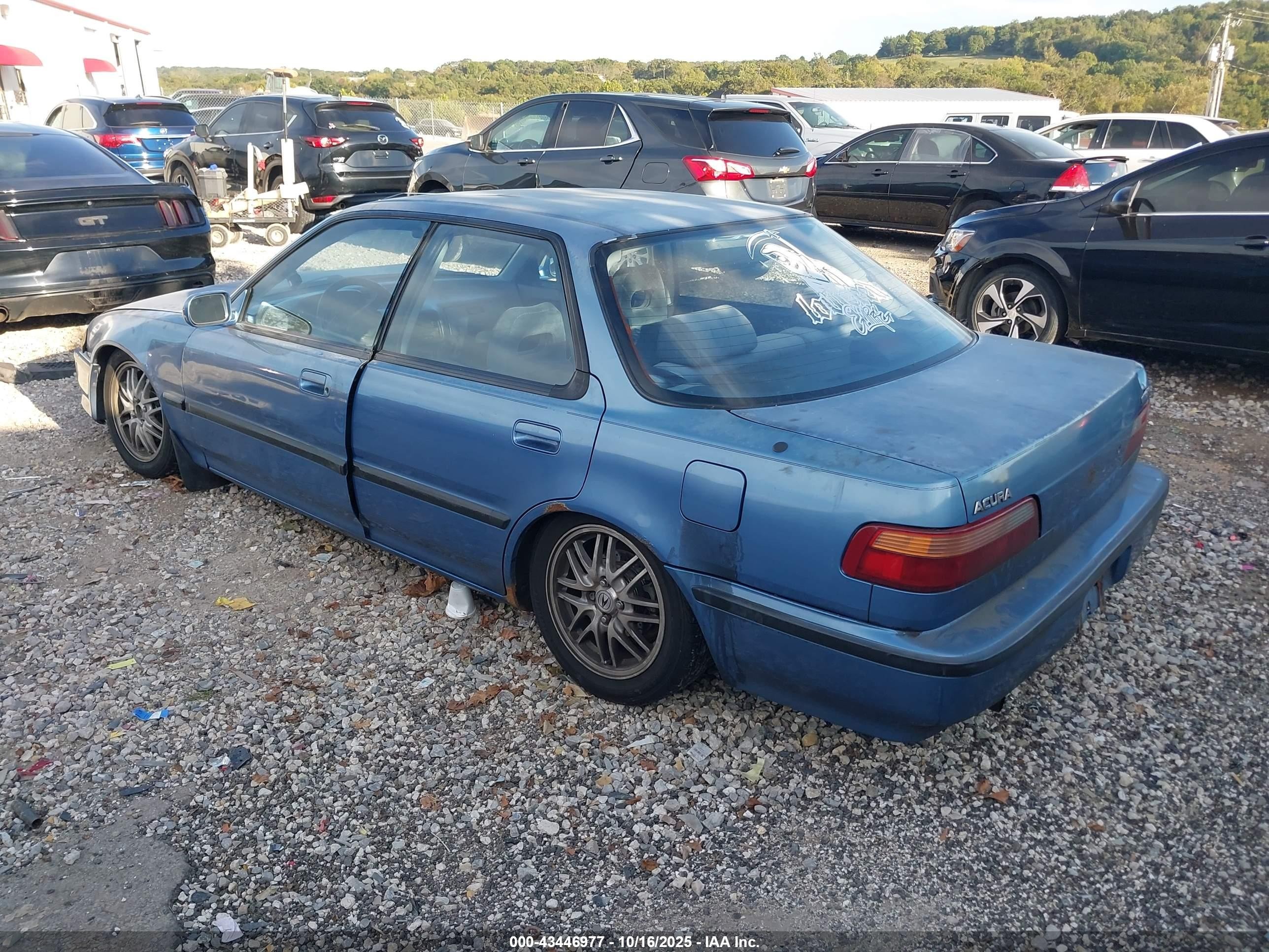1992 Acura Integra Ls Blue vin: JH4DB1659NS006927