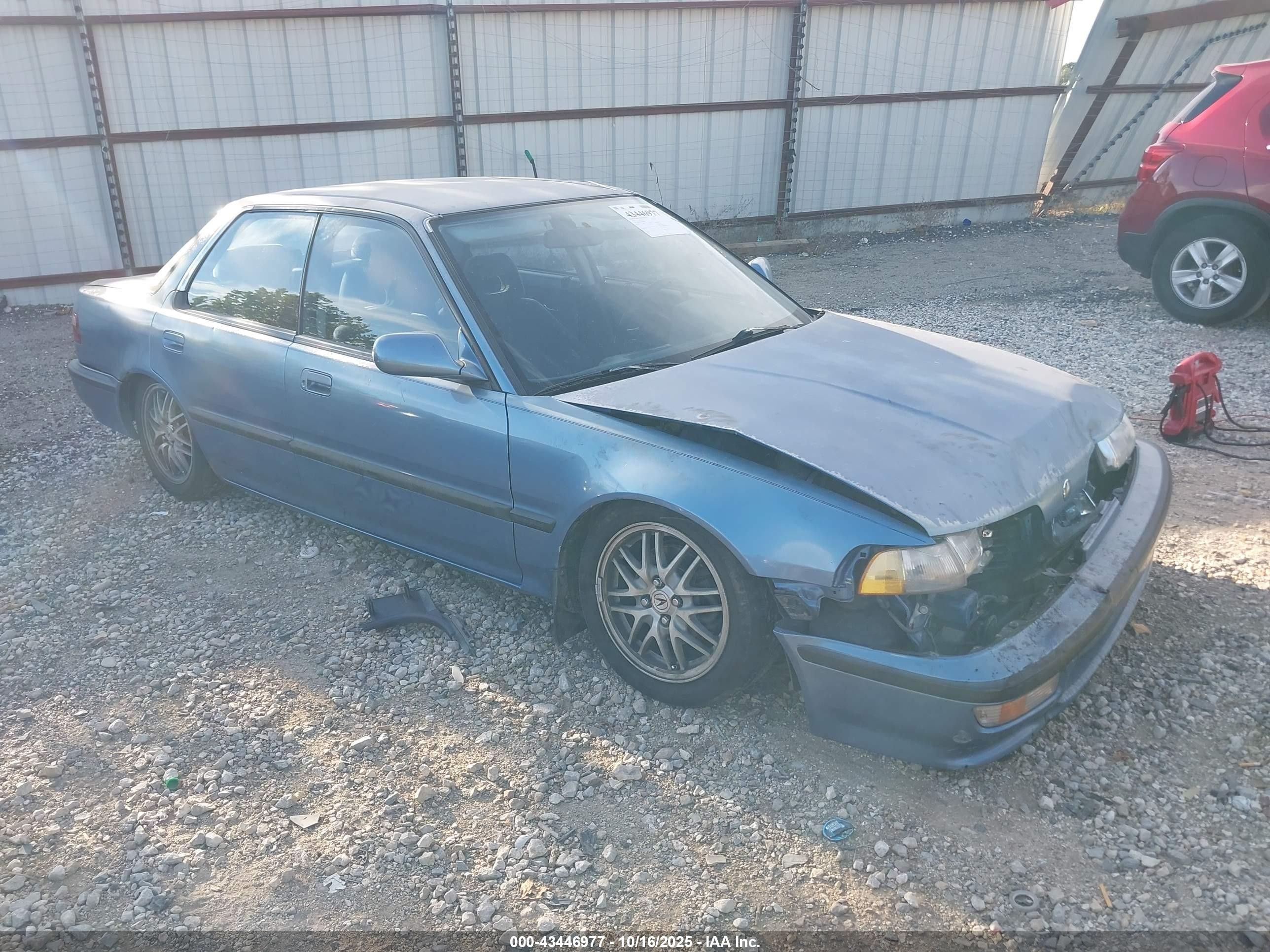 1992 Acura Integra Ls Blue vin: JH4DB1659NS006927